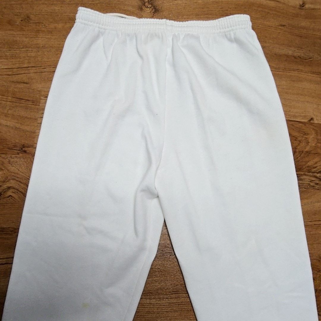 Jerzees Vintage Jerzees Sweatpants Elastic Waist White XL Joggers Size US 36 / EU 52 - 8 Thumbnail