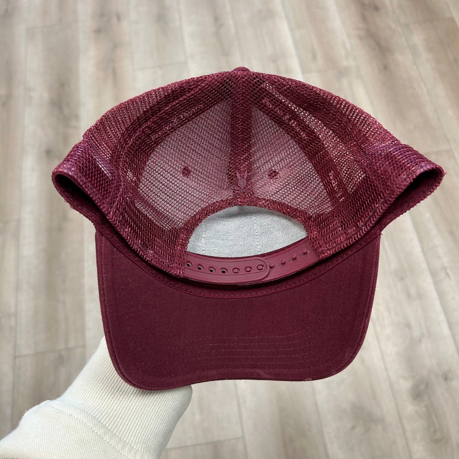 Psycho Bunny Psycho Bunny Maroon Burgundy Trucker Hat Cap Snapback B25 Size ONE SIZE - 4 Thumbnail