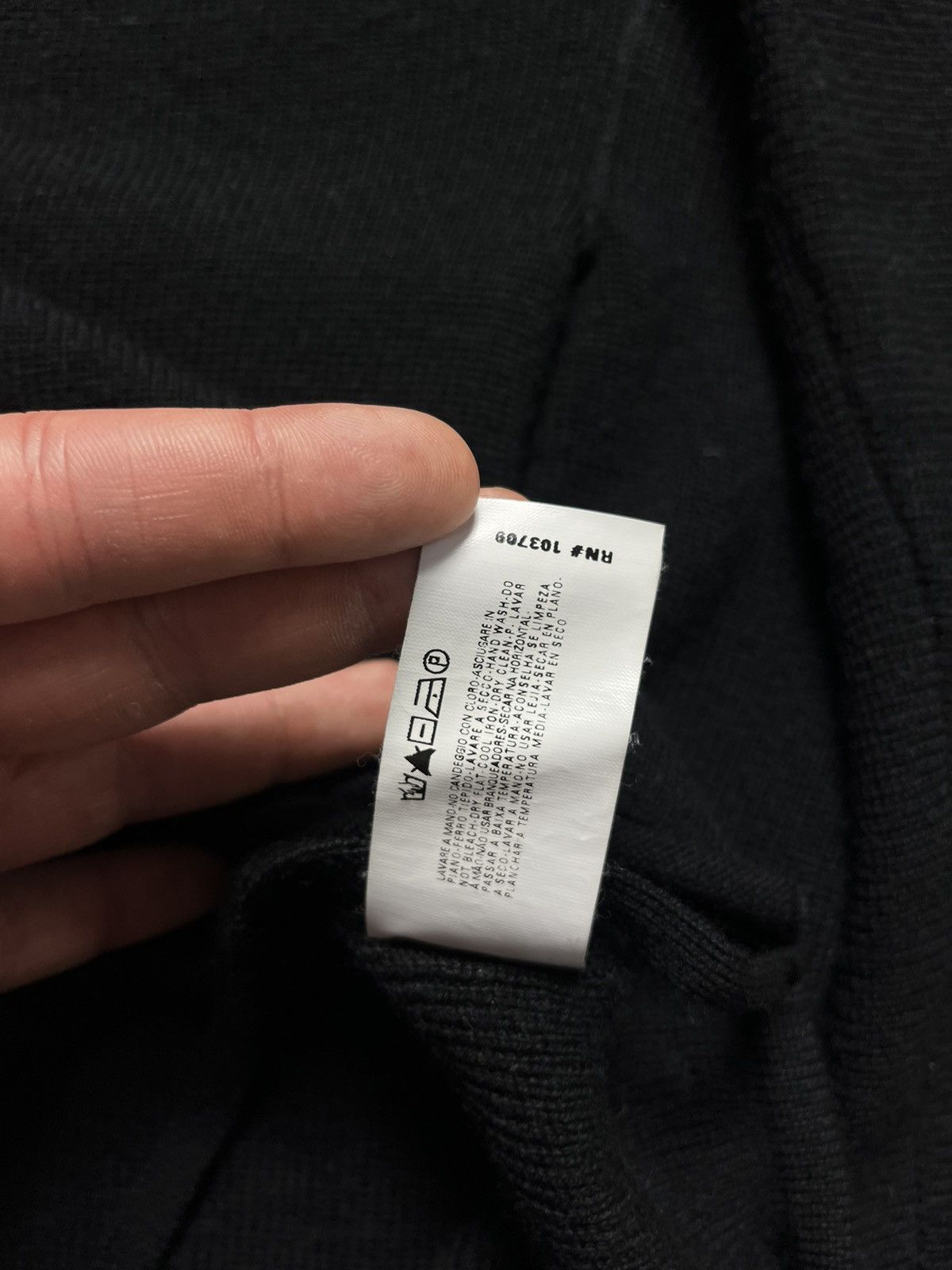 Armani Exchange × Designer Vintage 00s Armani Jeans turtleneck sweater with pockets Size M / US 6-8 / IT 42-44 - 12 Thumbnail