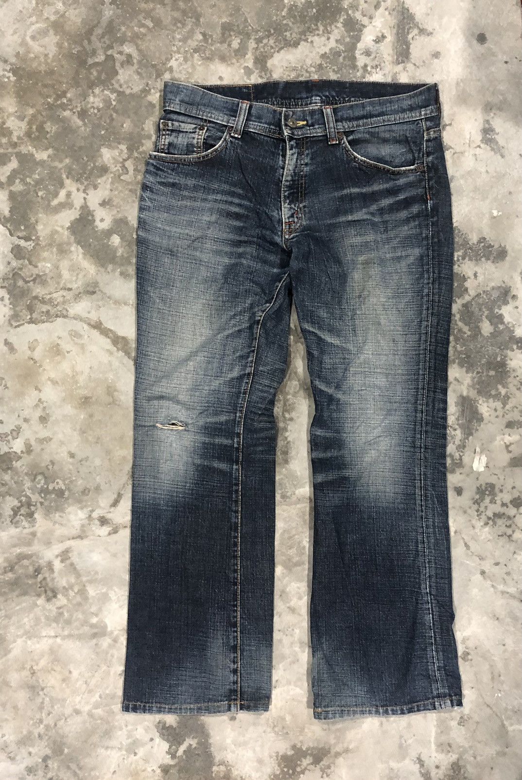 Japanese Brand × Vintage GL Heart Denim Jeans Nice Rare Design Size US 34 / EU 50 - 2 Thumbnail