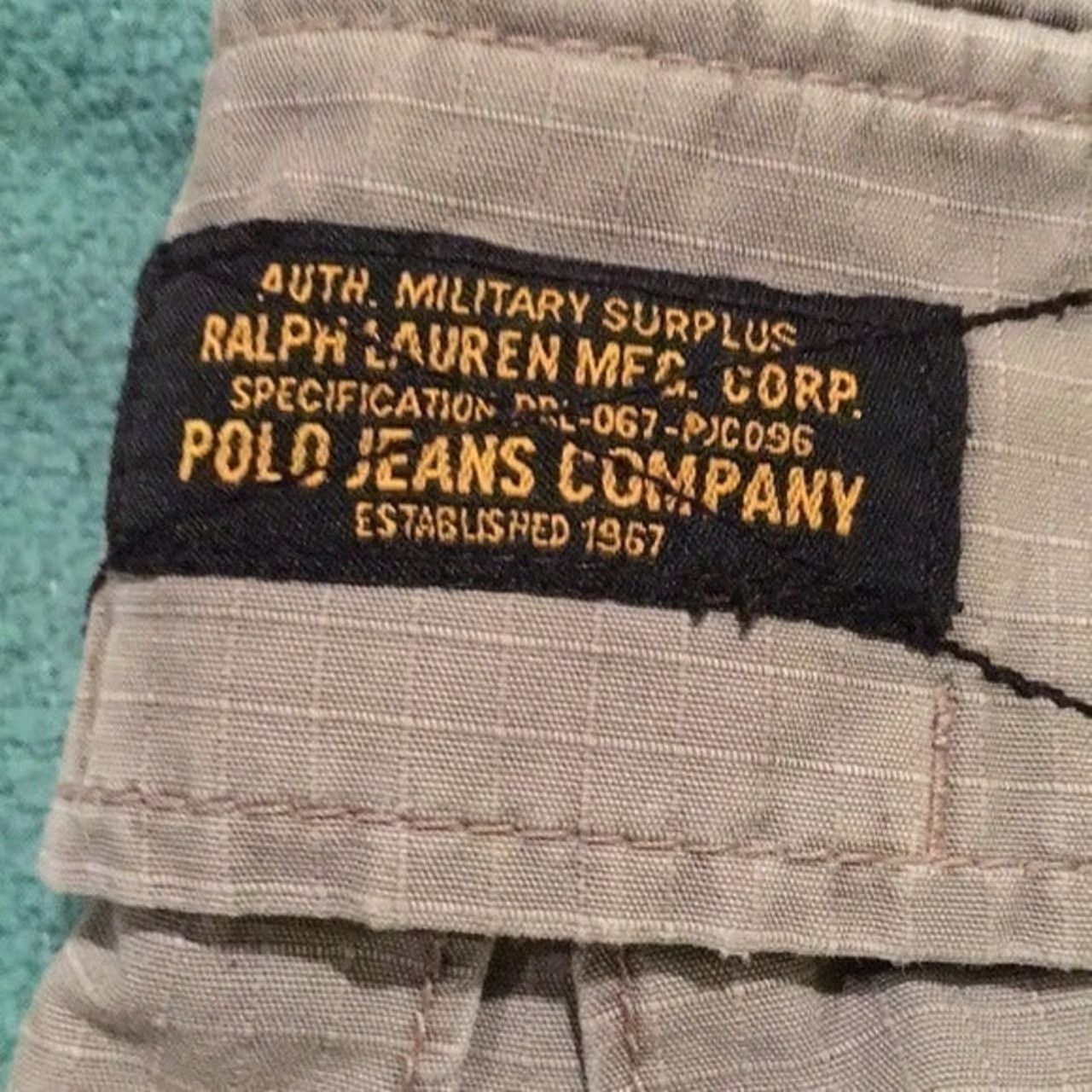 Polo Ralph Lauren Mens Ralph Lauren Polo Jeans Cargo Shorts Tactical Utility Size US 34 / EU 50 - 3 Thumbnail