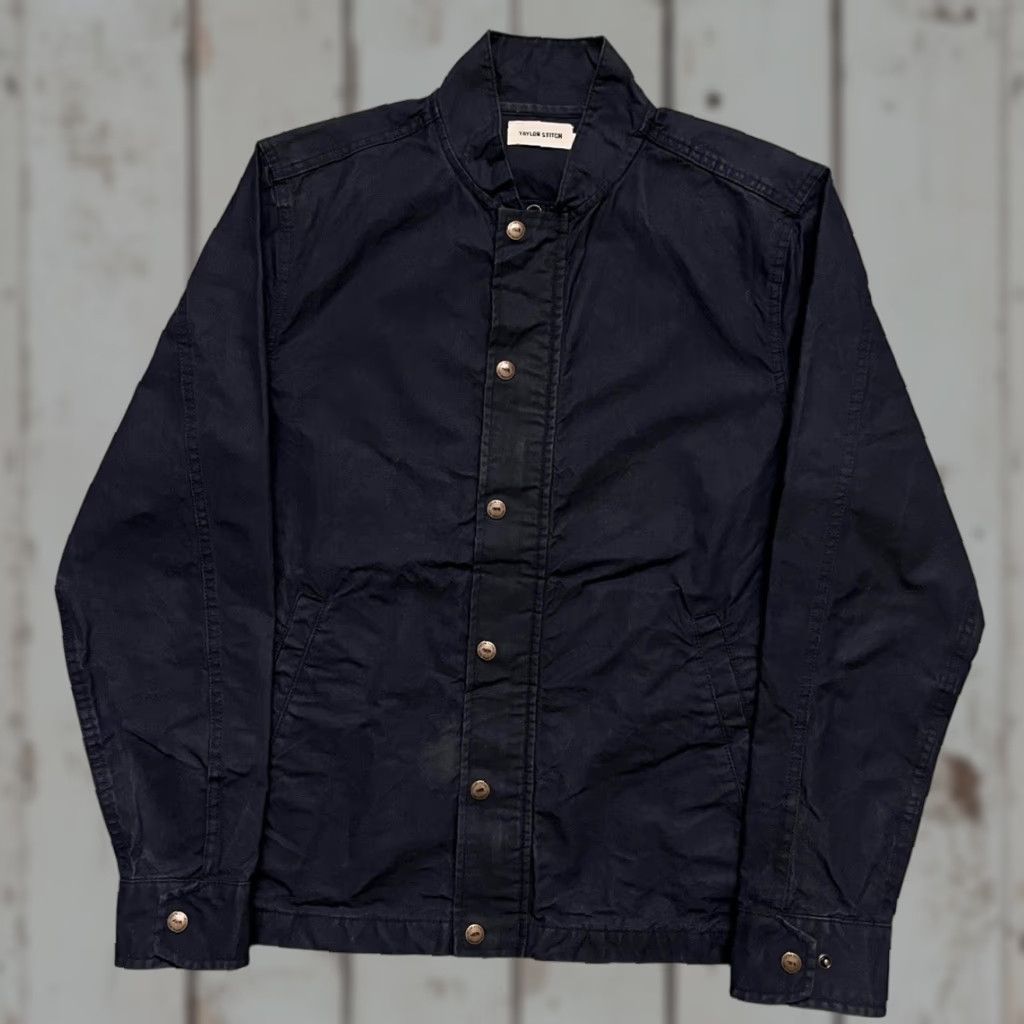 Taylor Stitch Taylor Stitch Halley Waxed Cotton Bomber Jacket Mens 36 Blue Waxed Cotton Bomber Jacket Mens 36 Blue Taylor Stitch Bomber Jacket Mens 36 Size US XXS / EU 40 - 1 Thumbnail
