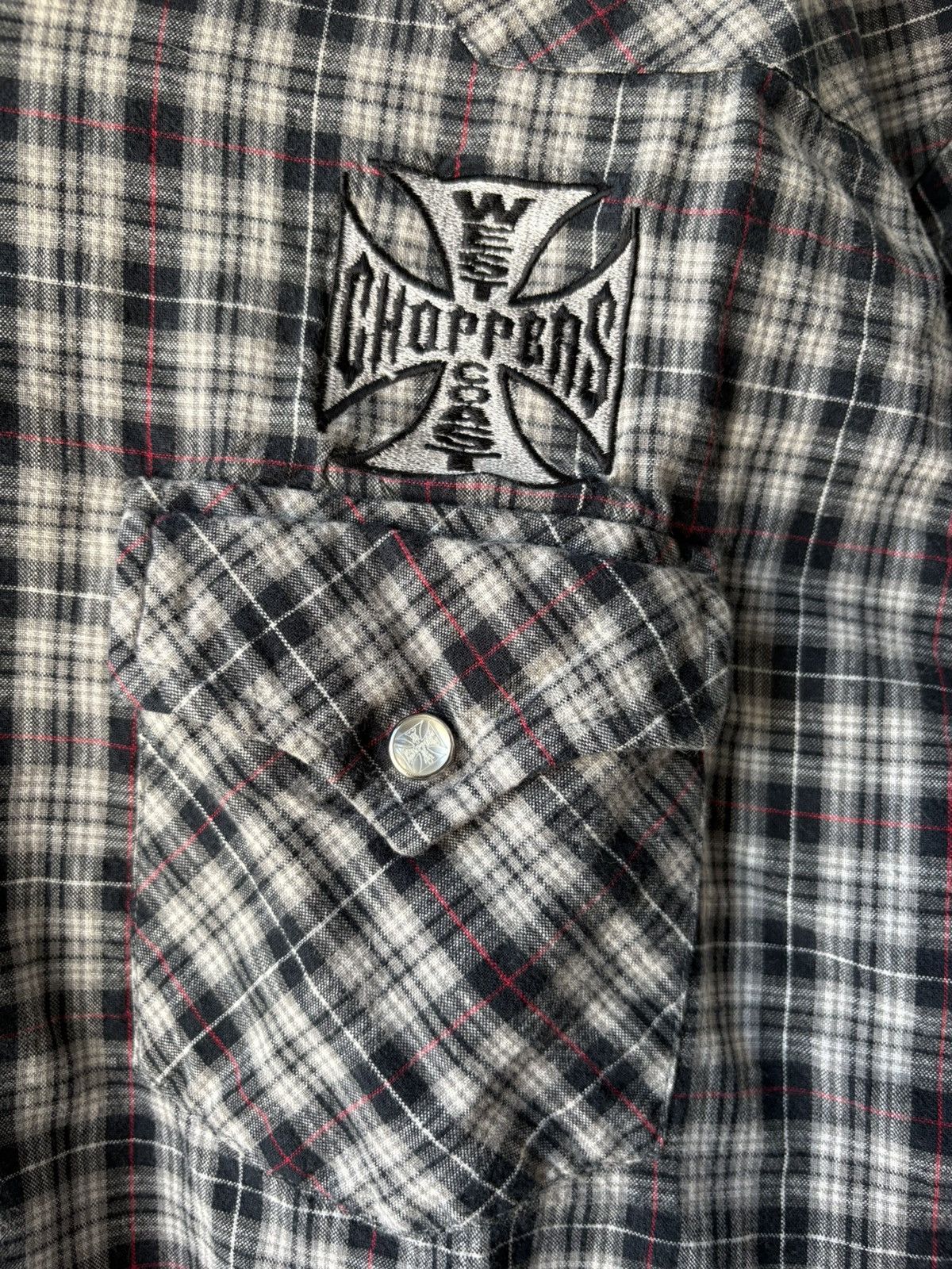 West Coast Choppers Vintage West Coast Choppers Flannel Size US XL / EU 56 / 4 - 2 Thumbnail