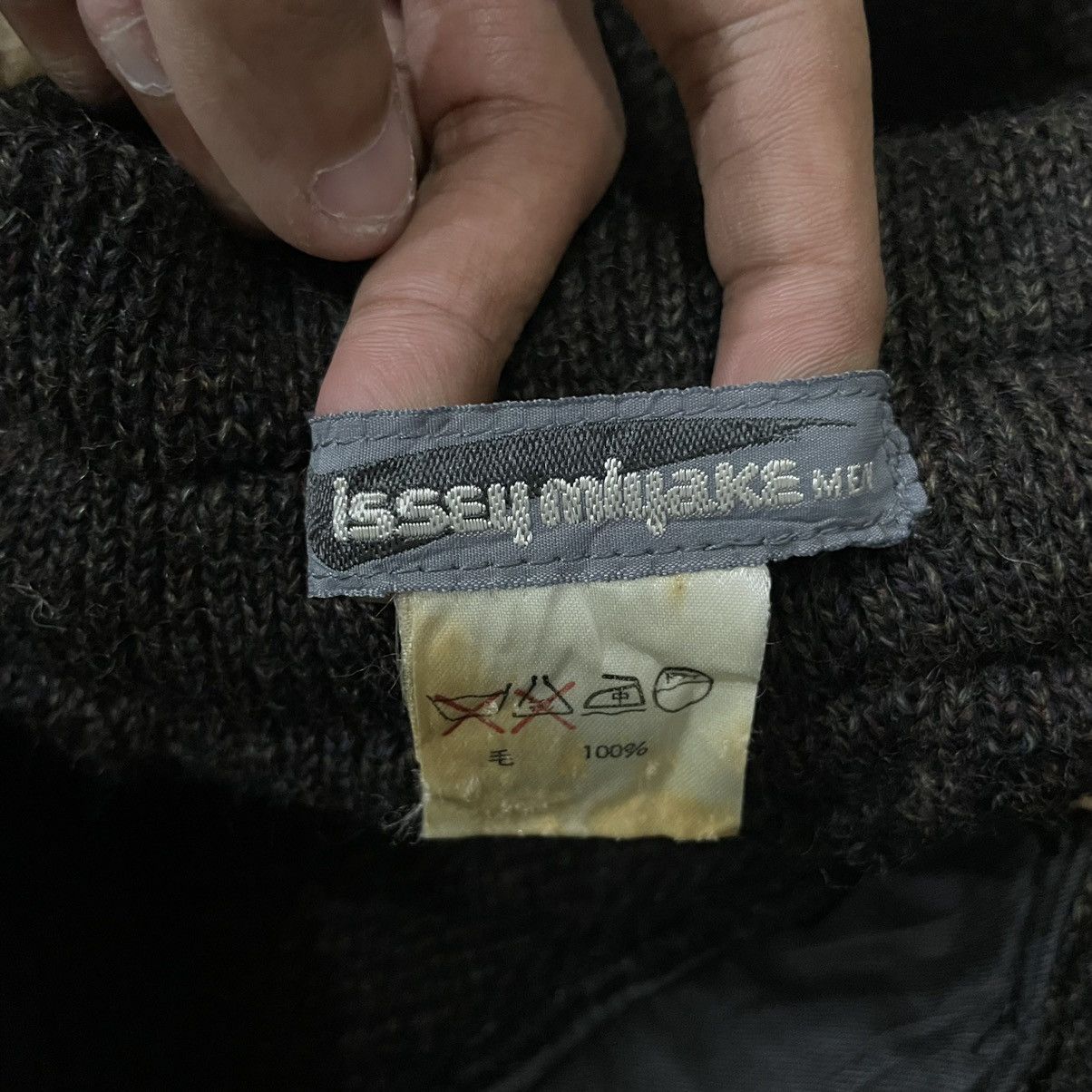 Issey Miyake Vintage Issey Miyake Men Wool Tweed Seditionaries Pants Size US 32 / EU 48 - 18 Thumbnail