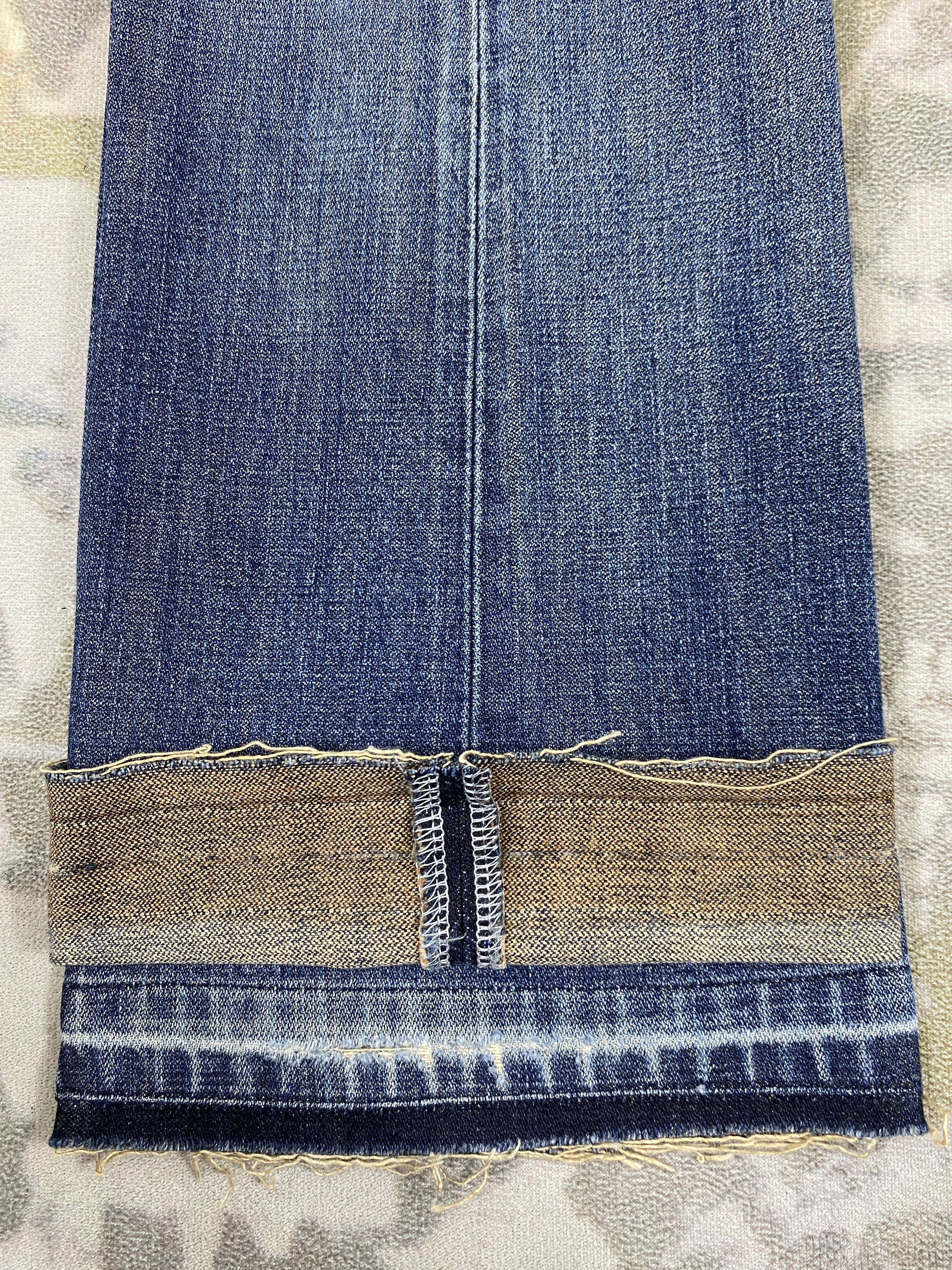 If Six Was Nine Vintage Wrangler Flare Boot Cut Jeans 29x29 Denim- JN3690 Size US 29 - 11 Thumbnail