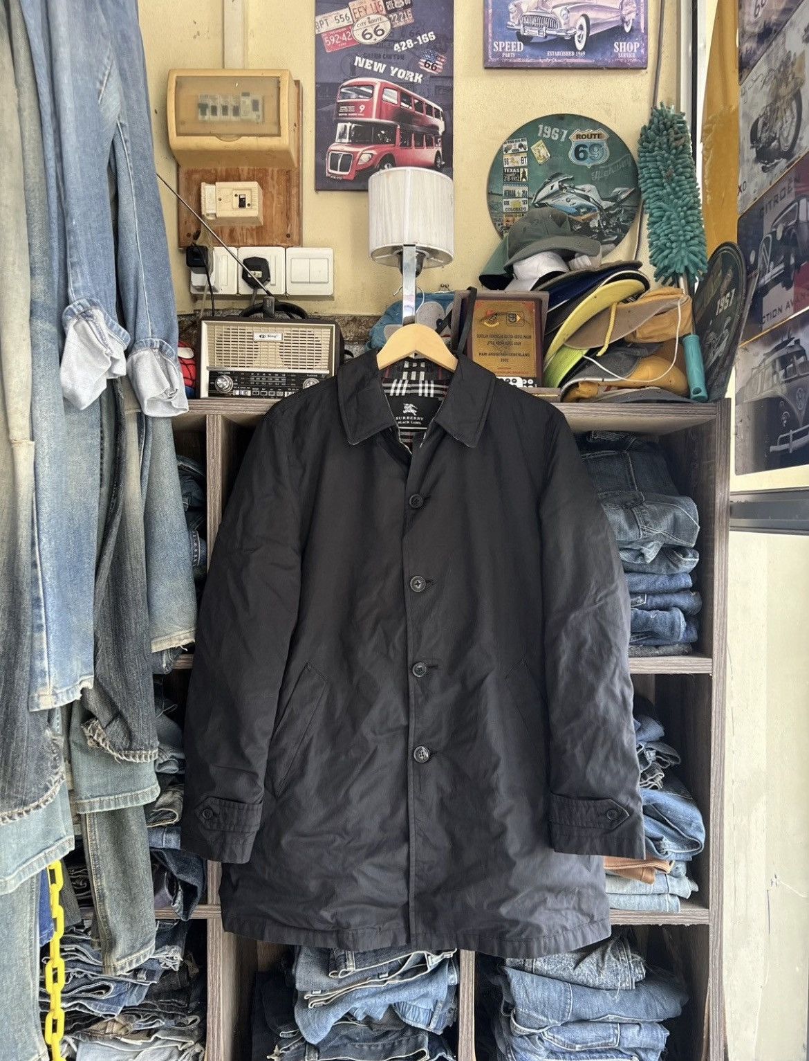 Burberry 🔥Burberry Black Label Button Jacket Size US M / EU 48-50 / 2 - 5 Thumbnail
