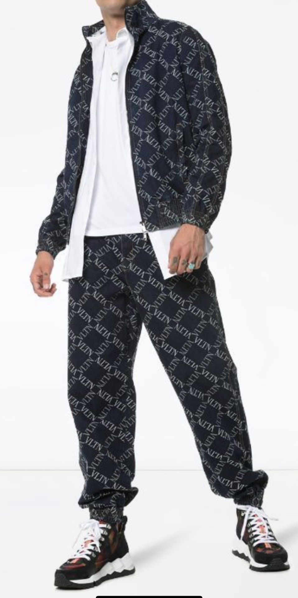 Valentino Valentino Denim Sport Set Size US S / EU 44-46 / 1 - 1 Thumbnail
