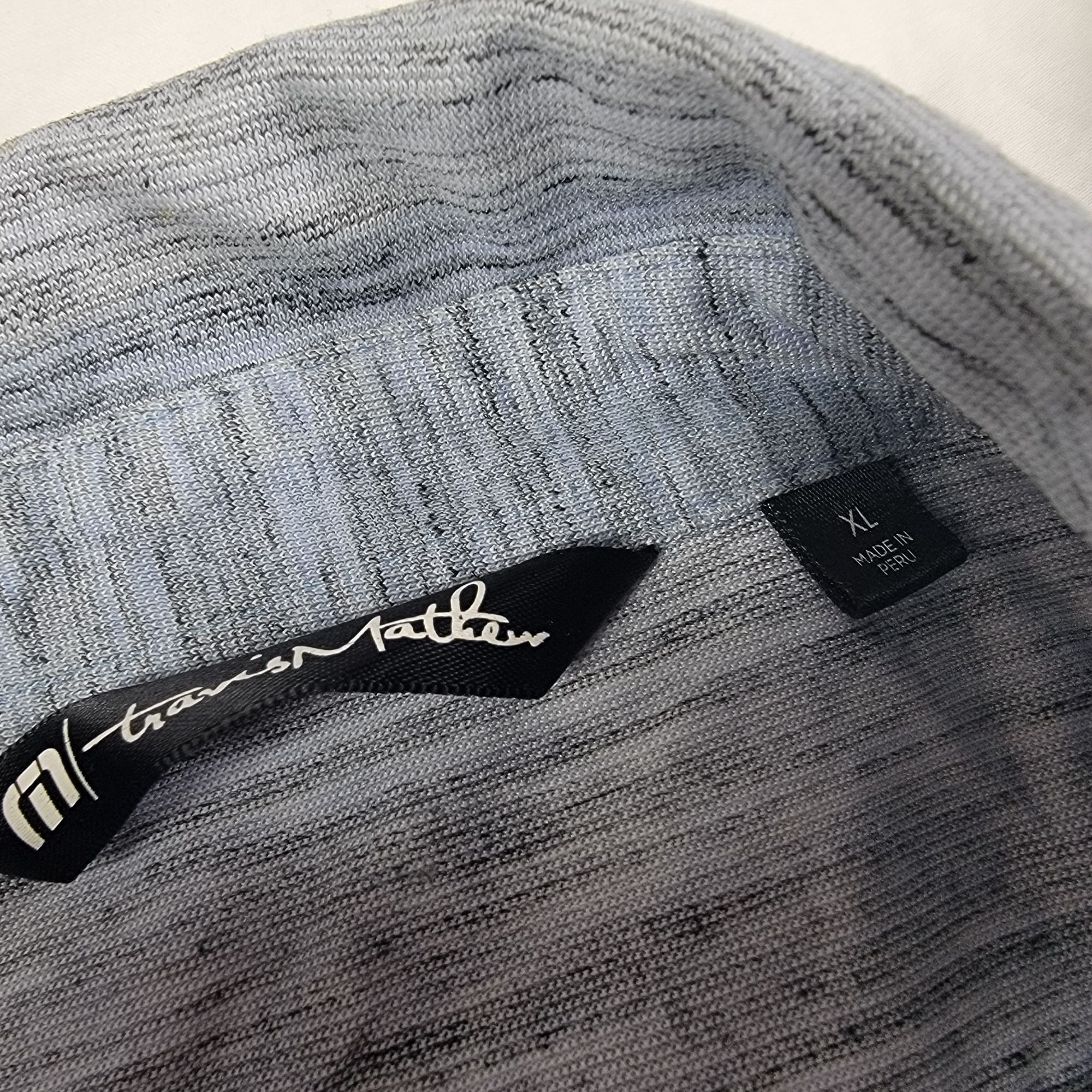 TravisMathew Travis Mathew Mens XL Gray Tueras Creek Golf Club Polo Shirt Size US XL / EU 56 / 4 - 4 Thumbnail