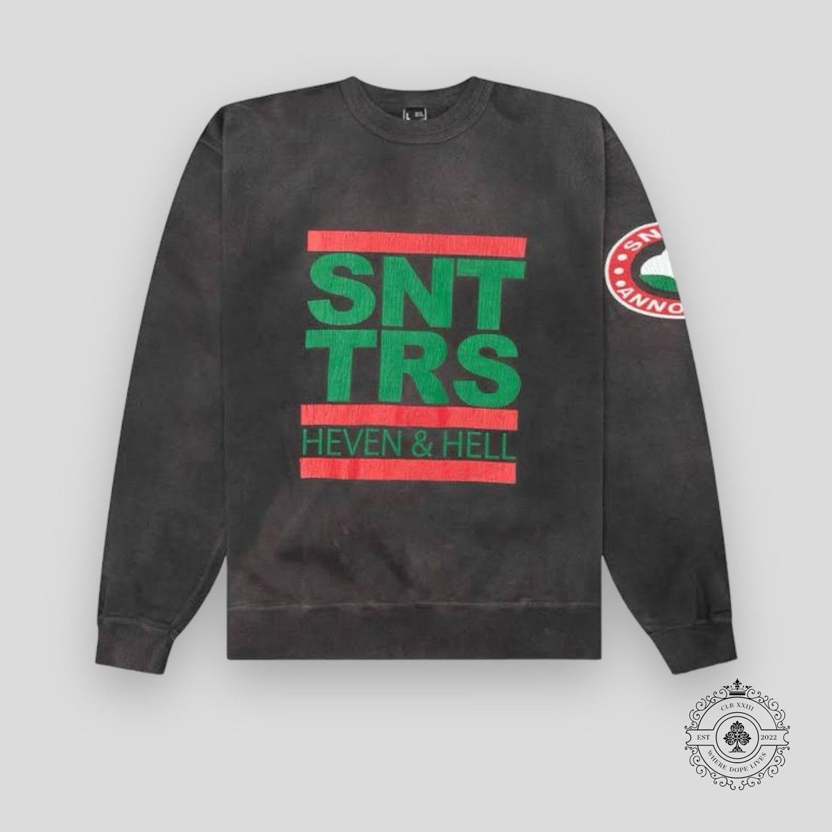 DENIM TEARS × Saint Michael Saint Michael X Denim Tears STTRS Sweatshirt Size US S / EU 44-46 / 1 - 1 Thumbnail