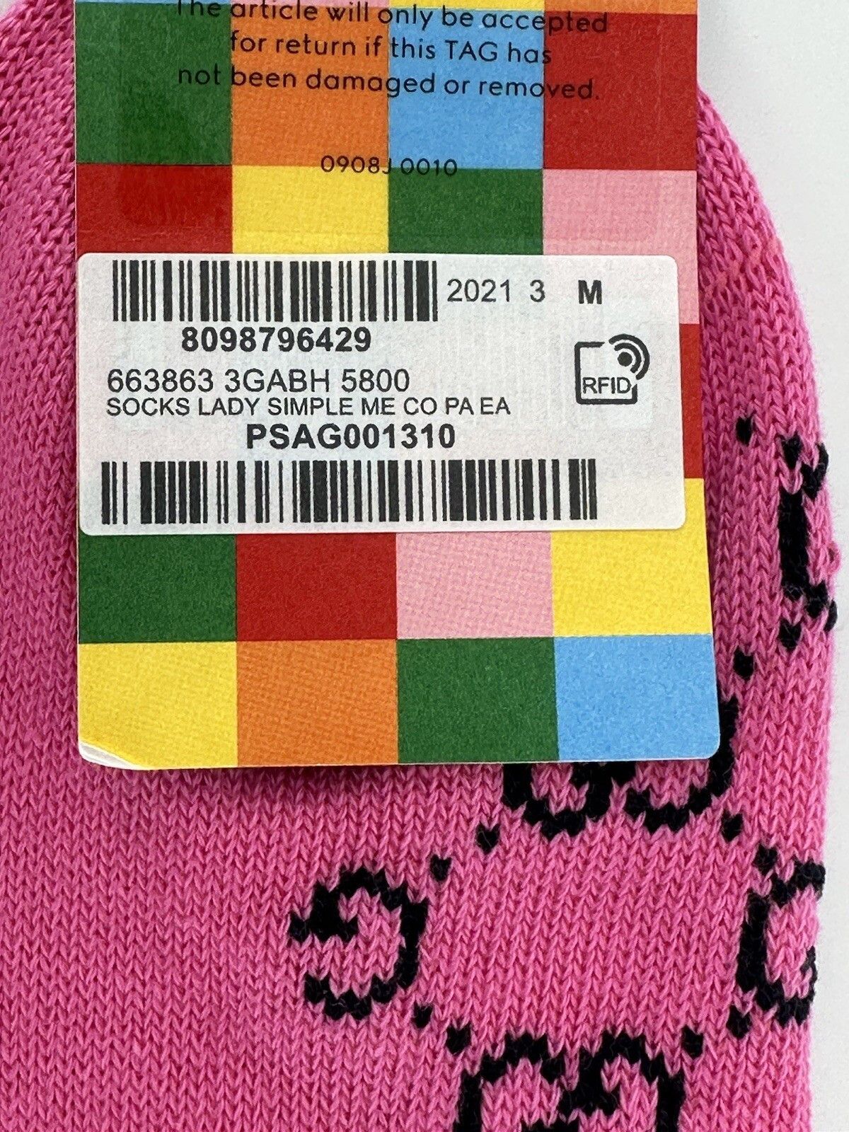 Gucci New Gucci Socks Size-38-39/US-8-9/M / Size ONE SIZE - 2 Thumbnail