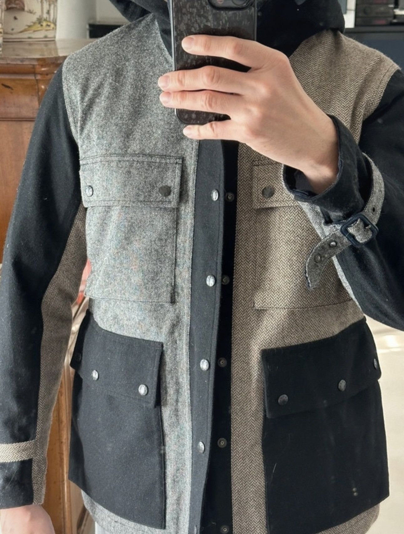 Nanamica Nanamica Gore-Tex Wool Cruiser Jacket (Japan) – XL/L – Rare Size US L / EU 52-54 / 3 - 14 Thumbnail