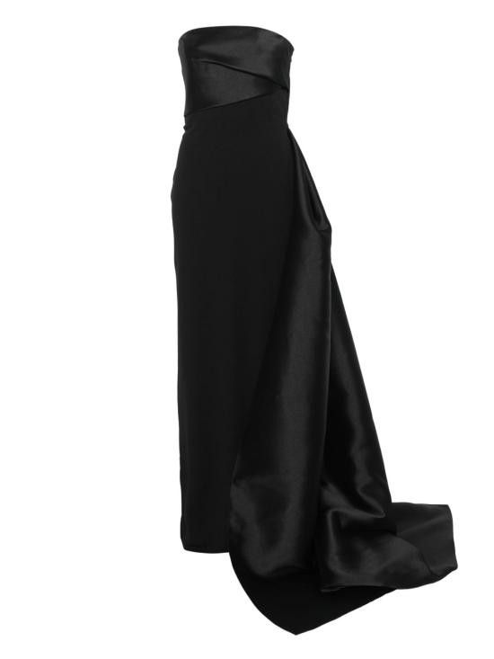 Solace London SOLACE LONDON Women Long Skirts OS29055 BLACK Black Size S / US 4 / IT 40 - 1 Thumbnail