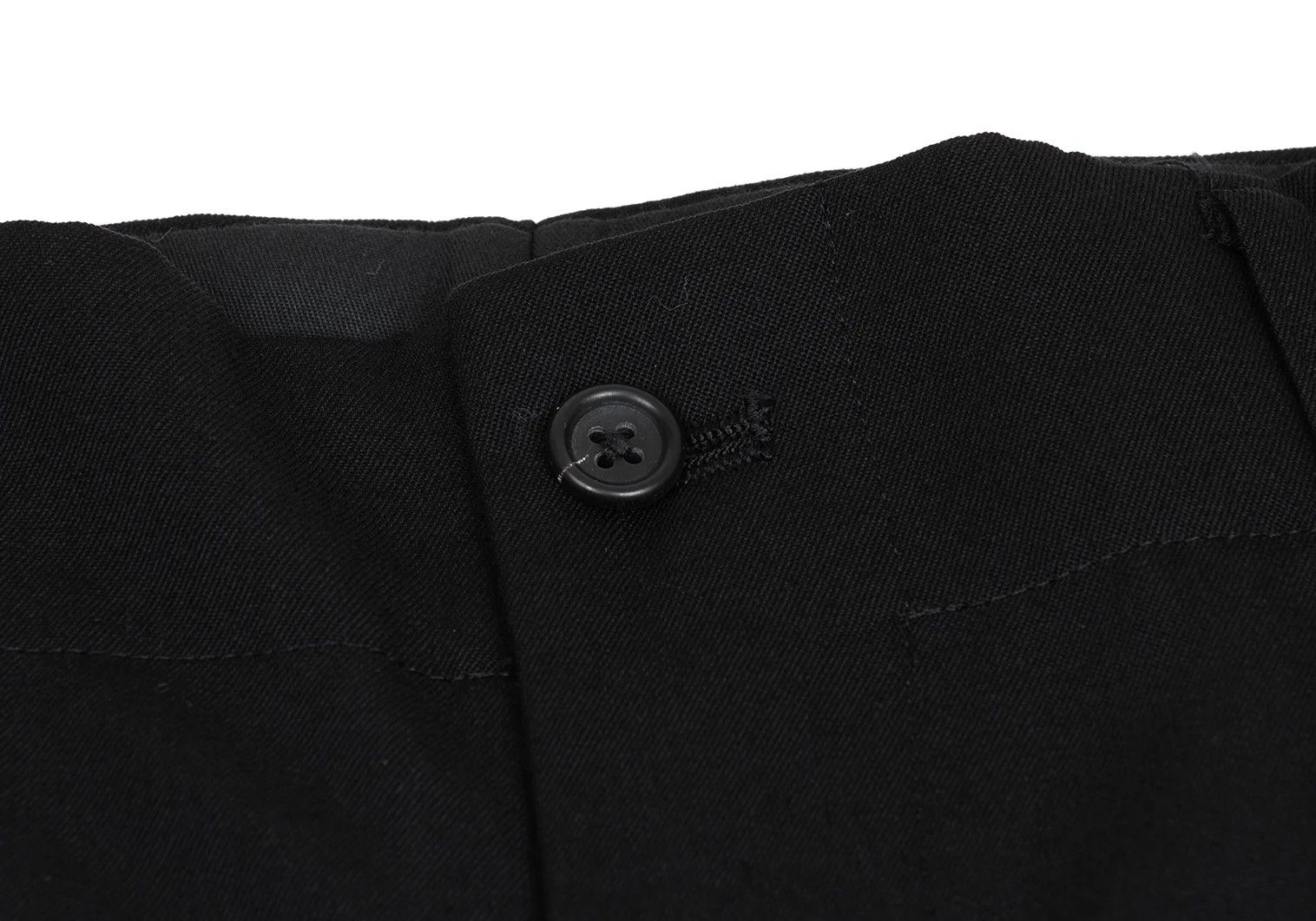 Yohji Yamamoto Yohji Yamamoto Black Wool Gabardine Pants Size US 30 / EU 46 - 3 Thumbnail