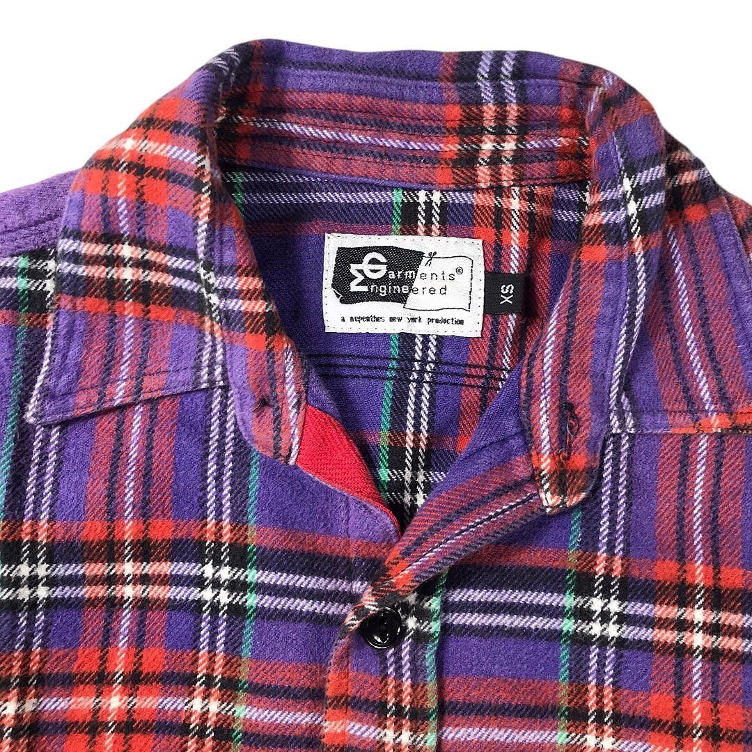Engineered Garments × Flannel × Nepenthes Engineered Garments Heavyweight Flannel Shirt Made in USA Size US XS / EU 42 / 0 - 6 Thumbnail