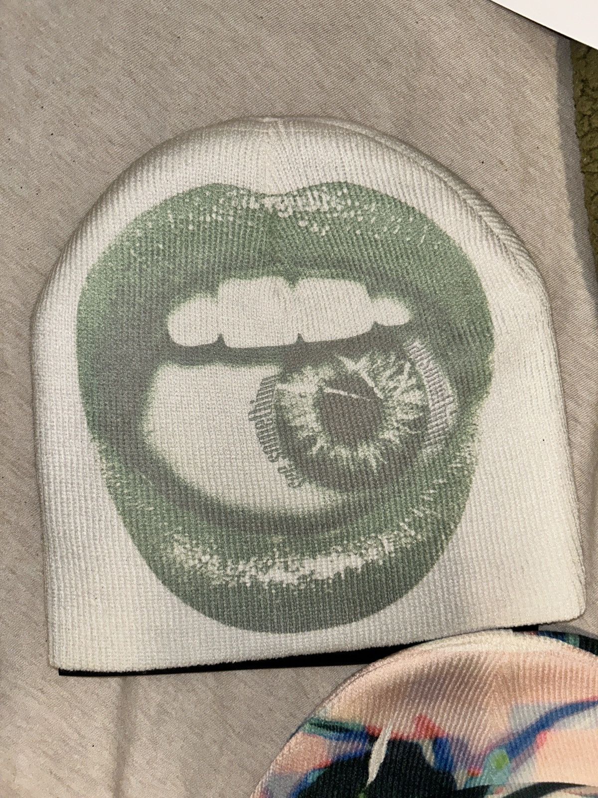 Other See something say something one of one beanie Size ONE SIZE - 1 Preview