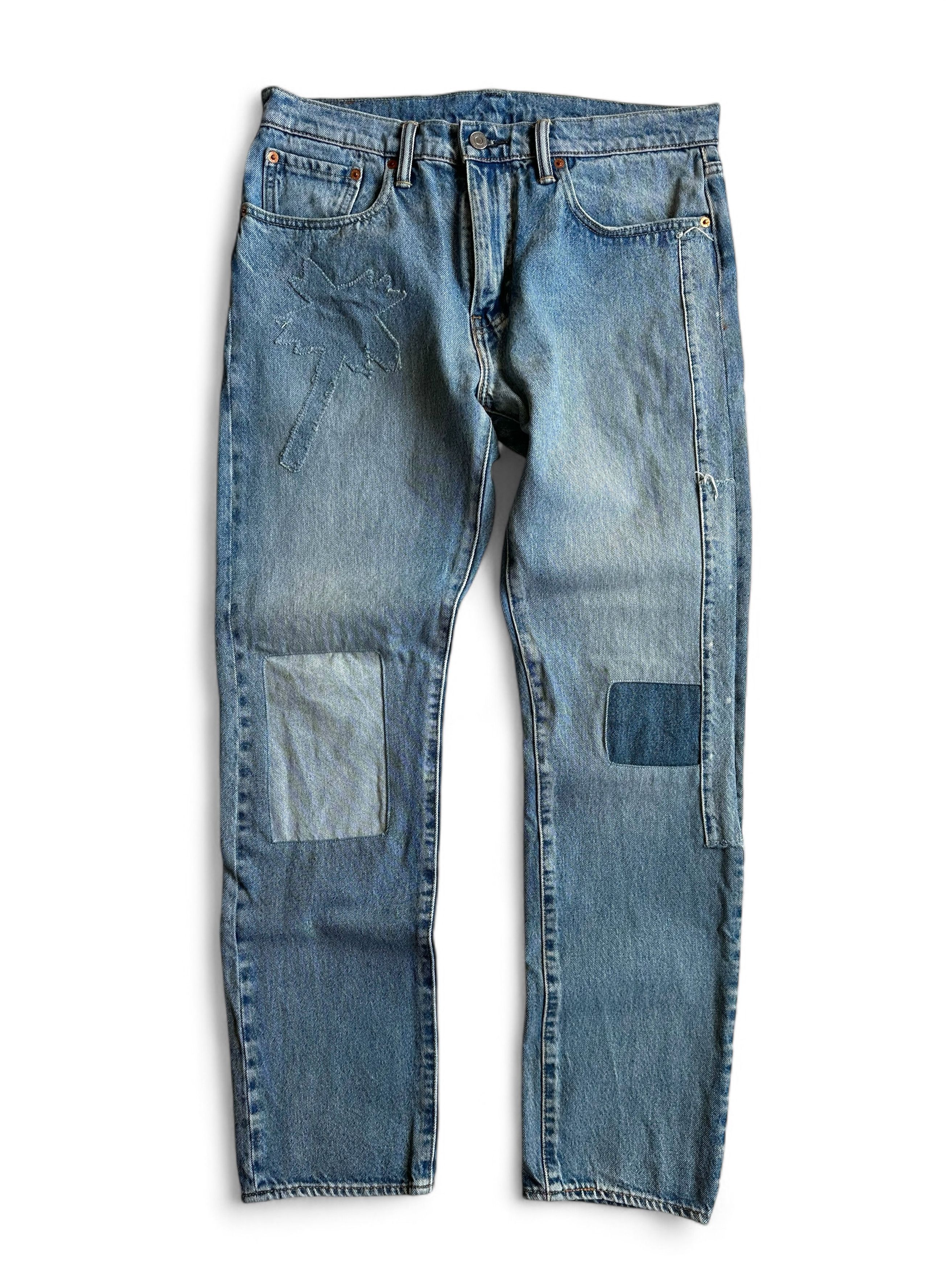 Levi's Levi's 502 Blue Denim Jeans Size US 32 / EU 48 - 1 Thumbnail