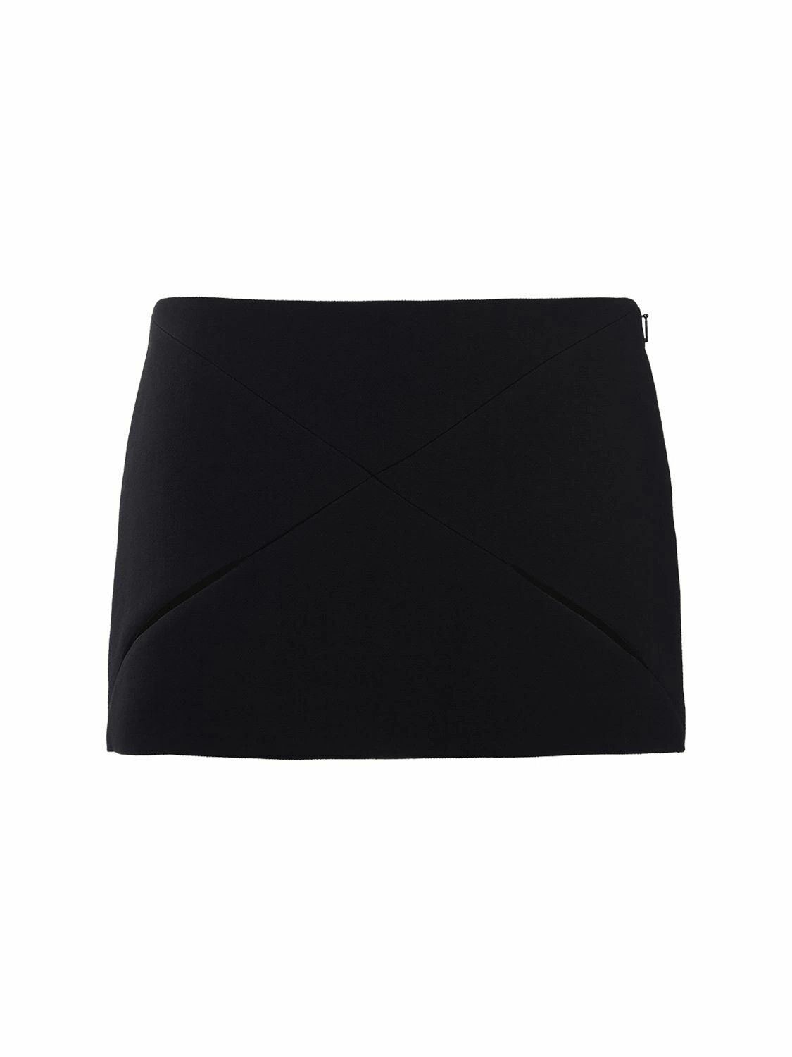 Versace o1y0226 Mini Skirt in Black Size 26" / US 2 / IT 38 - 1 Thumbnail