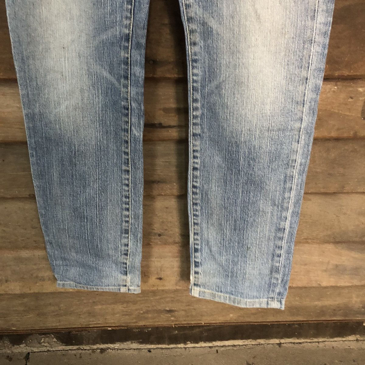 Japanese Brand Uniqlo Jeans Blue faded vintage Denim Pants #7326 Size 32" / US 10 / IT 46 - 8 Thumbnail