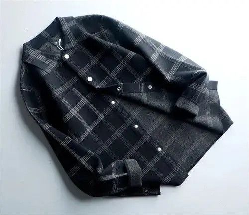 Japanese Brand New Classy Checkered Button Cardigan Jacket Size US XL / EU 56 / 4 - 3 Thumbnail