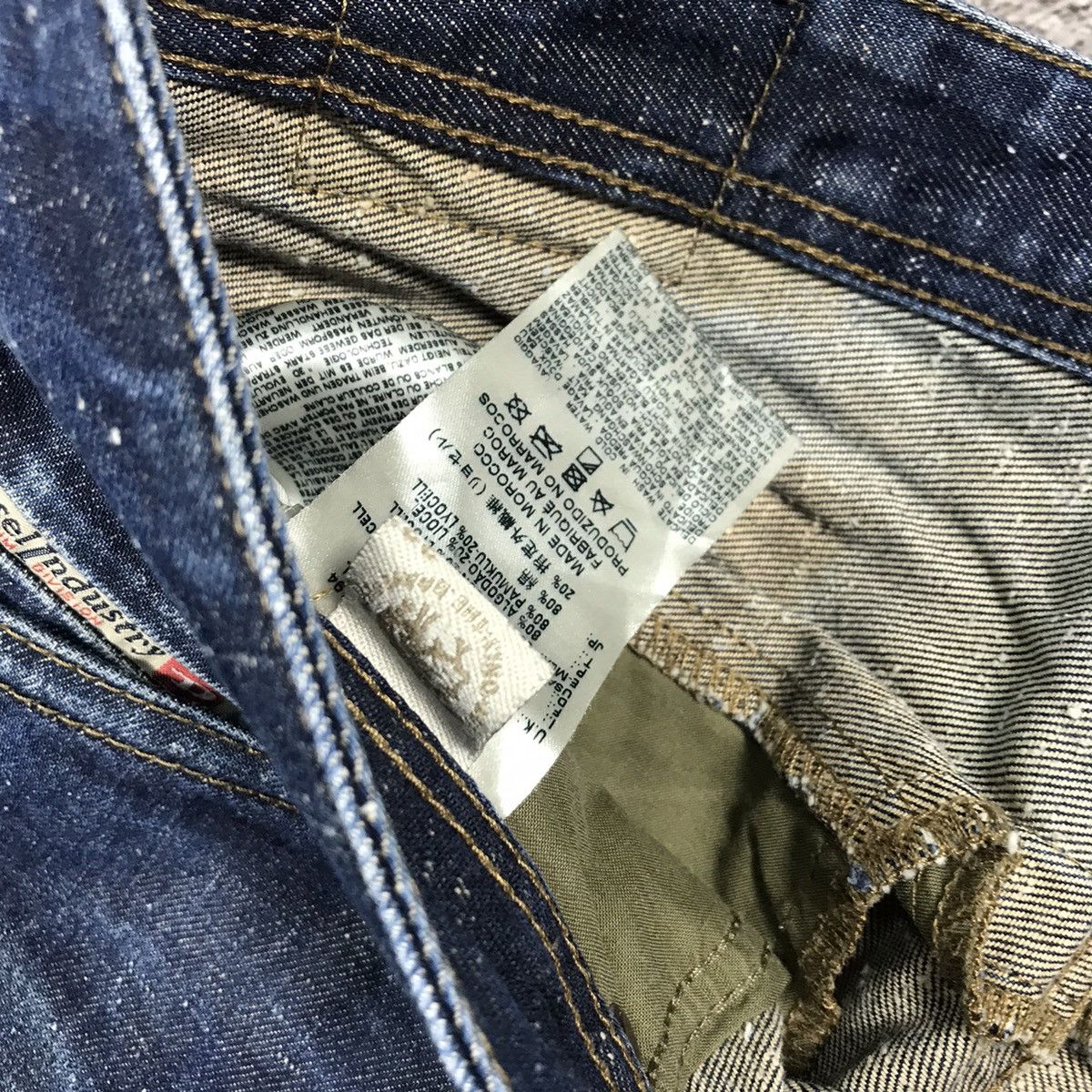 Diesel VINTAGE DIESEL JEANS CASUAL STREETWEAR FADED LOW RISE Y2K Size US 32 / EU 48 - 9 Thumbnail