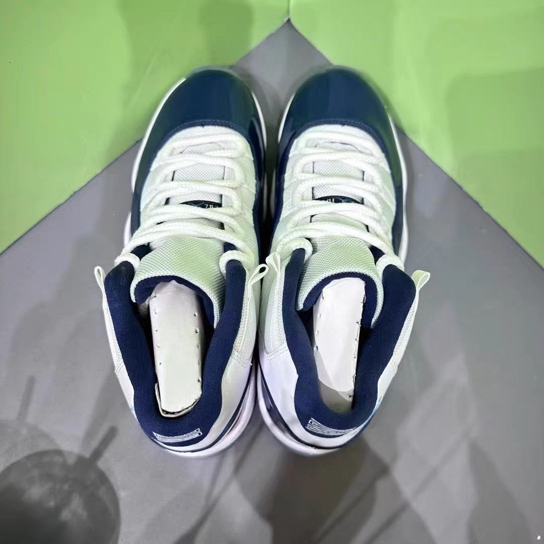 Jordan Brand Air Jordan 11 UNC Basketball Shoes K15 Size US 11 / EU 44 - 7 Thumbnail