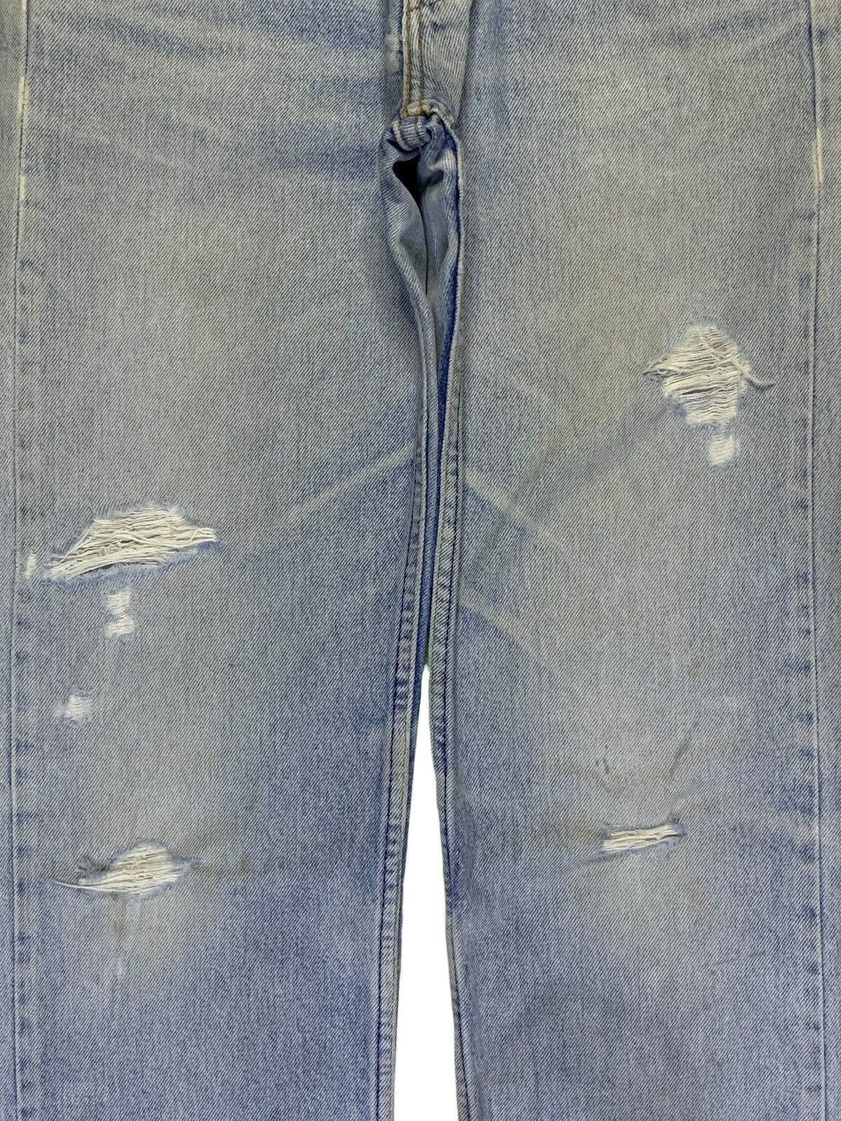 Levi's × Levi's Vintage Clothing Vintage 90s Levis 510 Stonewashed Distressed Jeans Size US 28 / EU 44 - 5 Thumbnail