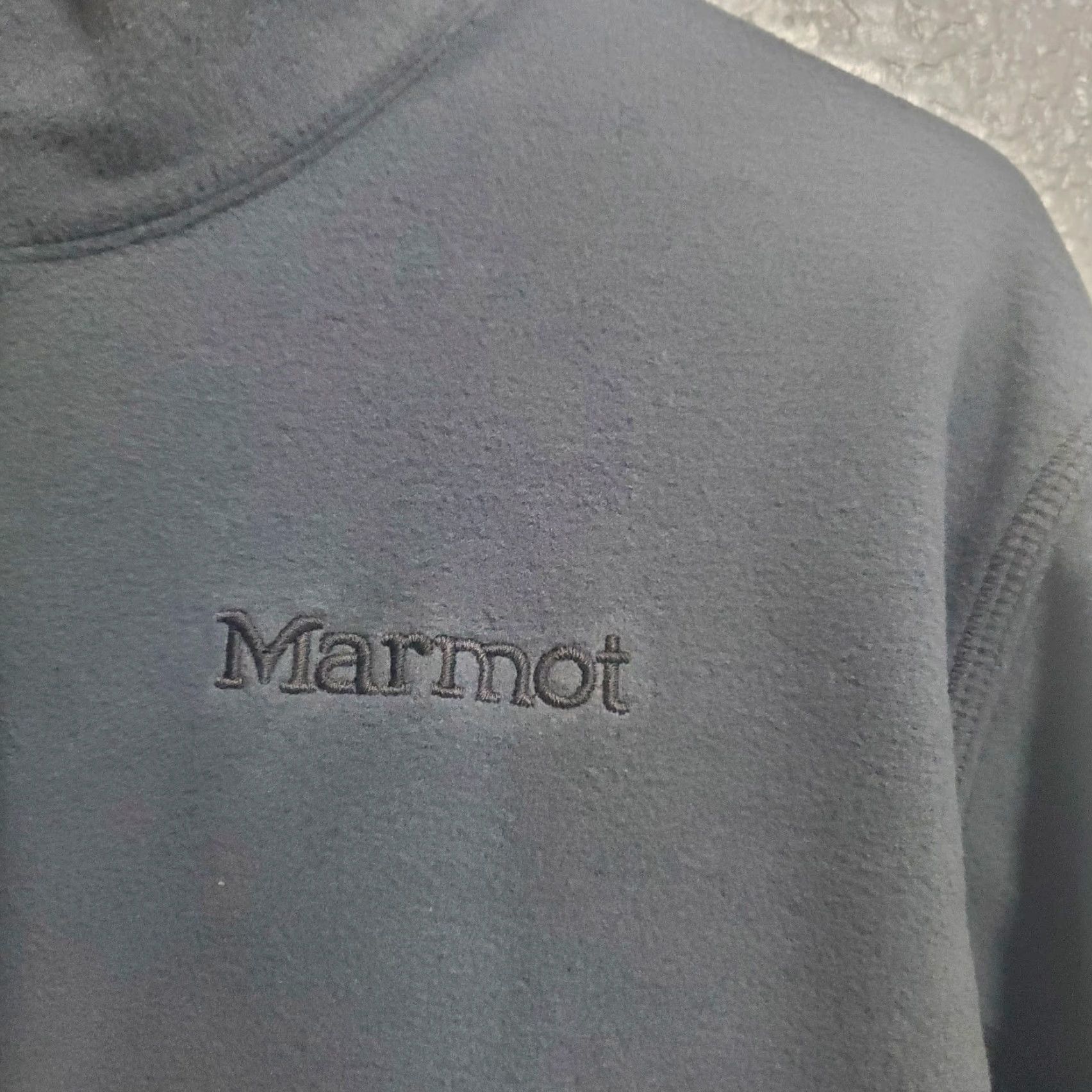 Marmot VINTAGE Marmot Rocklin Jacket Mens S Steel Onyx Full Zip Fleece Lightweight Layer Outdoor Size US S / EU 44-46 / 1 - 7 Thumbnail