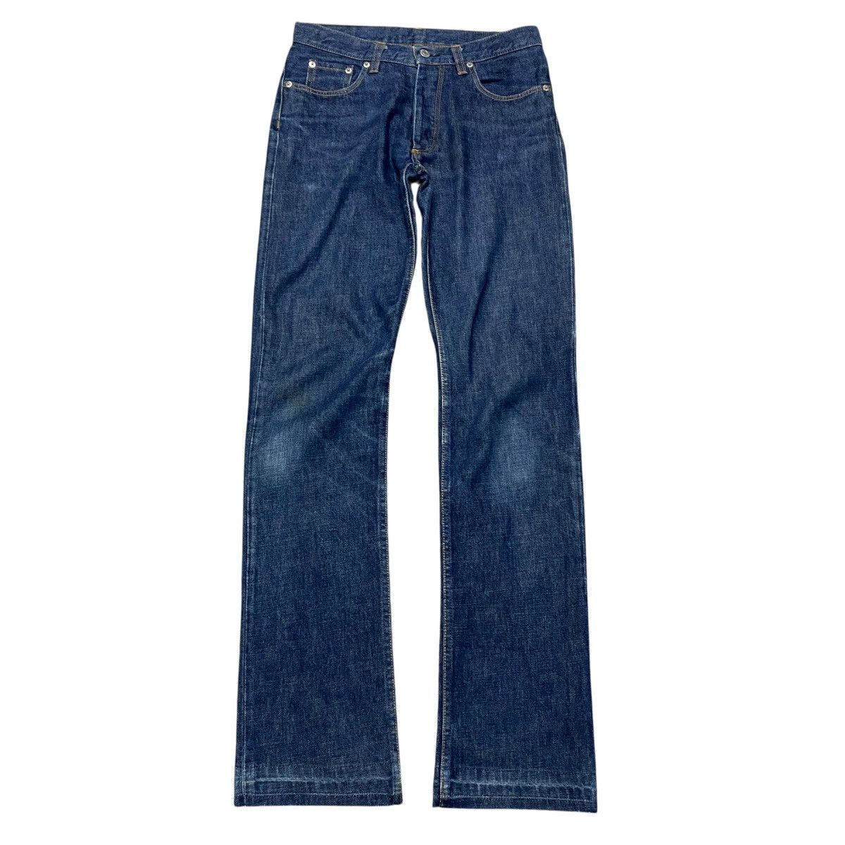 Helmut Lang Vintage Helmut Lang Distressed Denim Jeans Release Hem Size US 28 / EU 44 - 1 Thumbnail