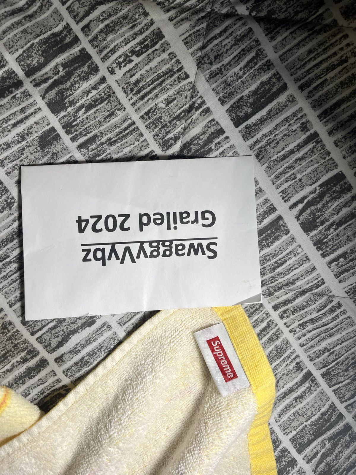 Supreme Supreme Bling Towel Size ONE SIZE - 4 Thumbnail