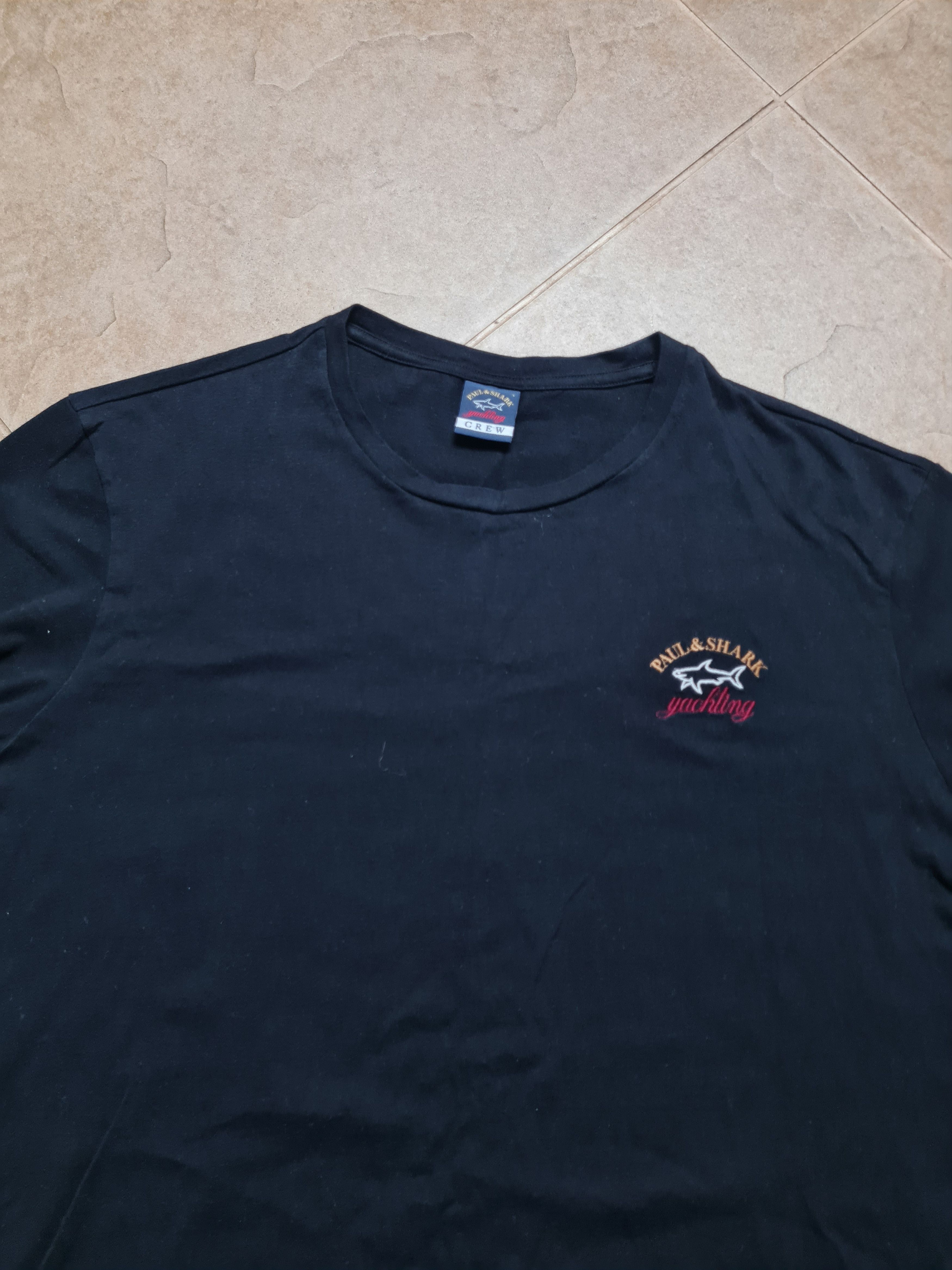Paul & Shark Paul & Shark Long Sleeve T Shirt Black Italy Logo Size L Size US L / EU 52-54 / 3 - 12 Thumbnail