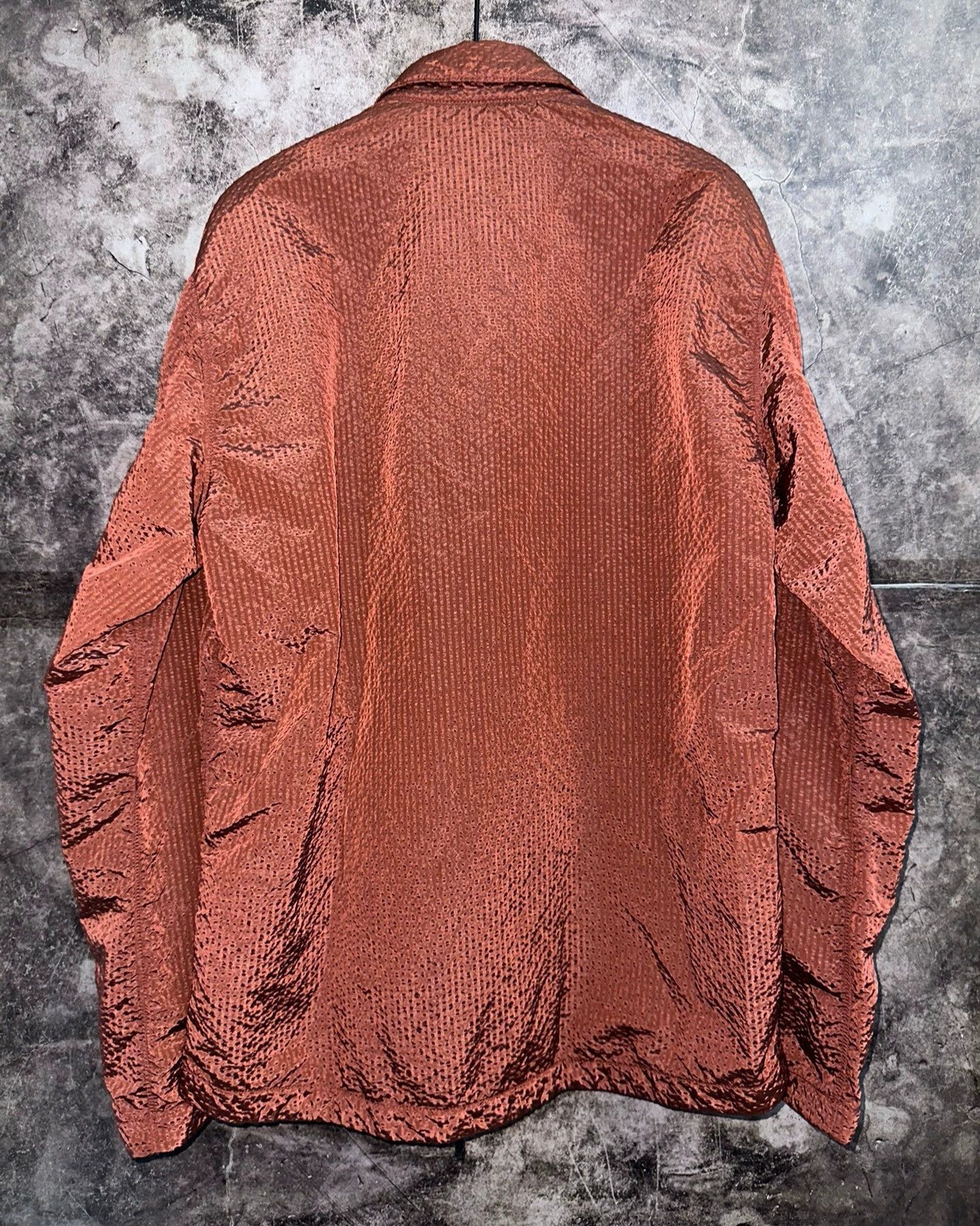 Stone Island Stone Island Metal Nylon Brick Red L Light Collar Jkt Size US L / EU 52-54 / 3 - 3 Thumbnail