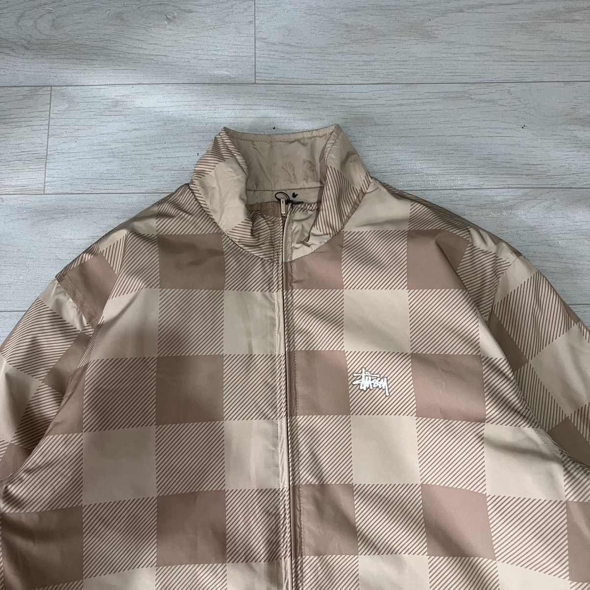 Stussy 2000s Stussy plaid/quilted reversible thermolite jacket Size US M / EU 48-50 / 2 - 4 Thumbnail