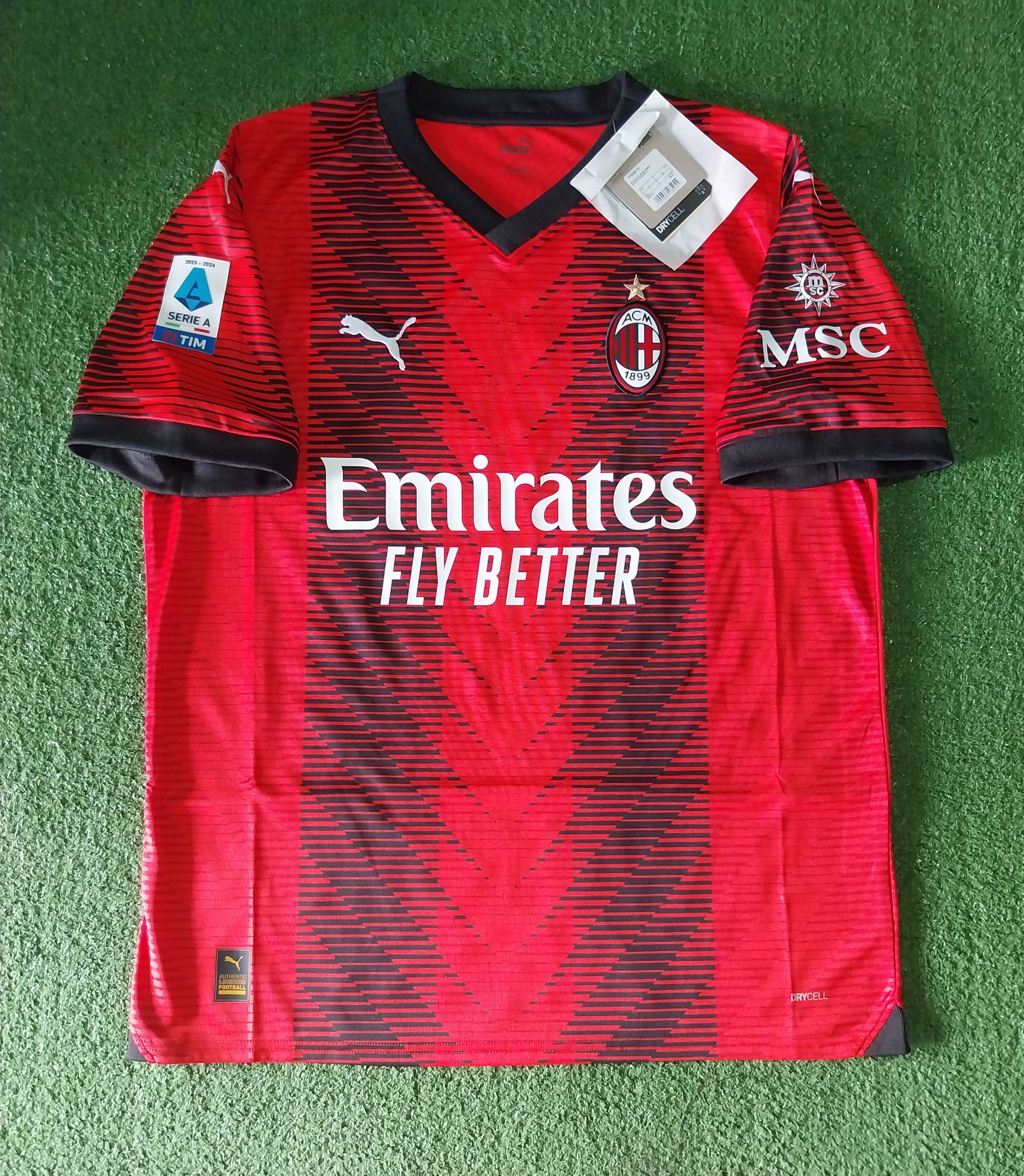 Puma ac milan home 2023 2024 christian pulisic jersey football grailed