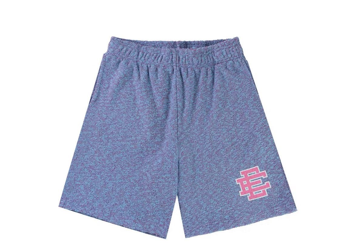 Eric Emanuel Eric Emanuel EE baby blue & pink boucle shorts medium Size US 30 / EU 46 - 1 Thumbnail