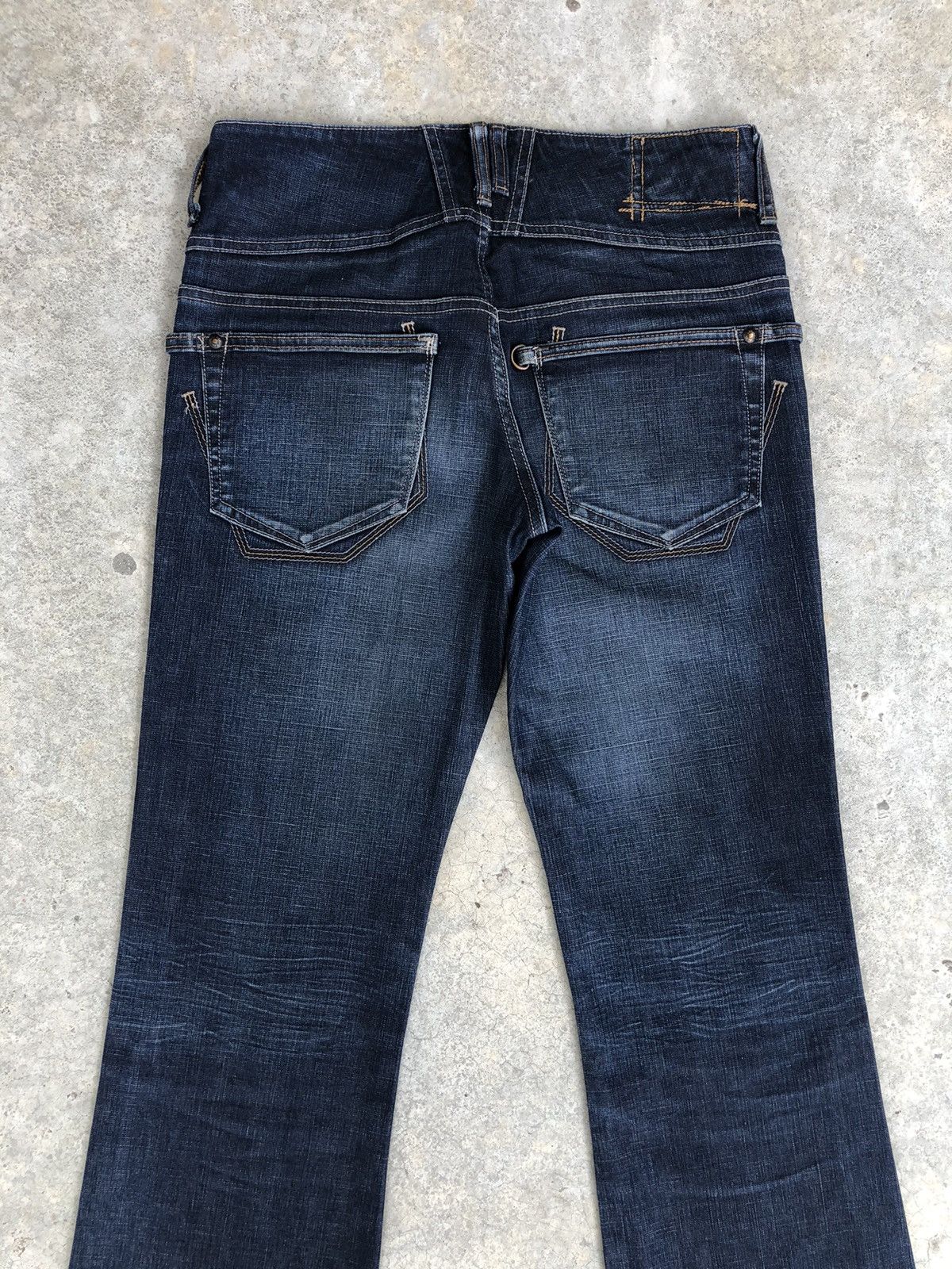 Marithe + Francois Girbaud Marithe Francois Girbaud Flared Jeans Distressed Jeans Size US 29 - 8 Thumbnail