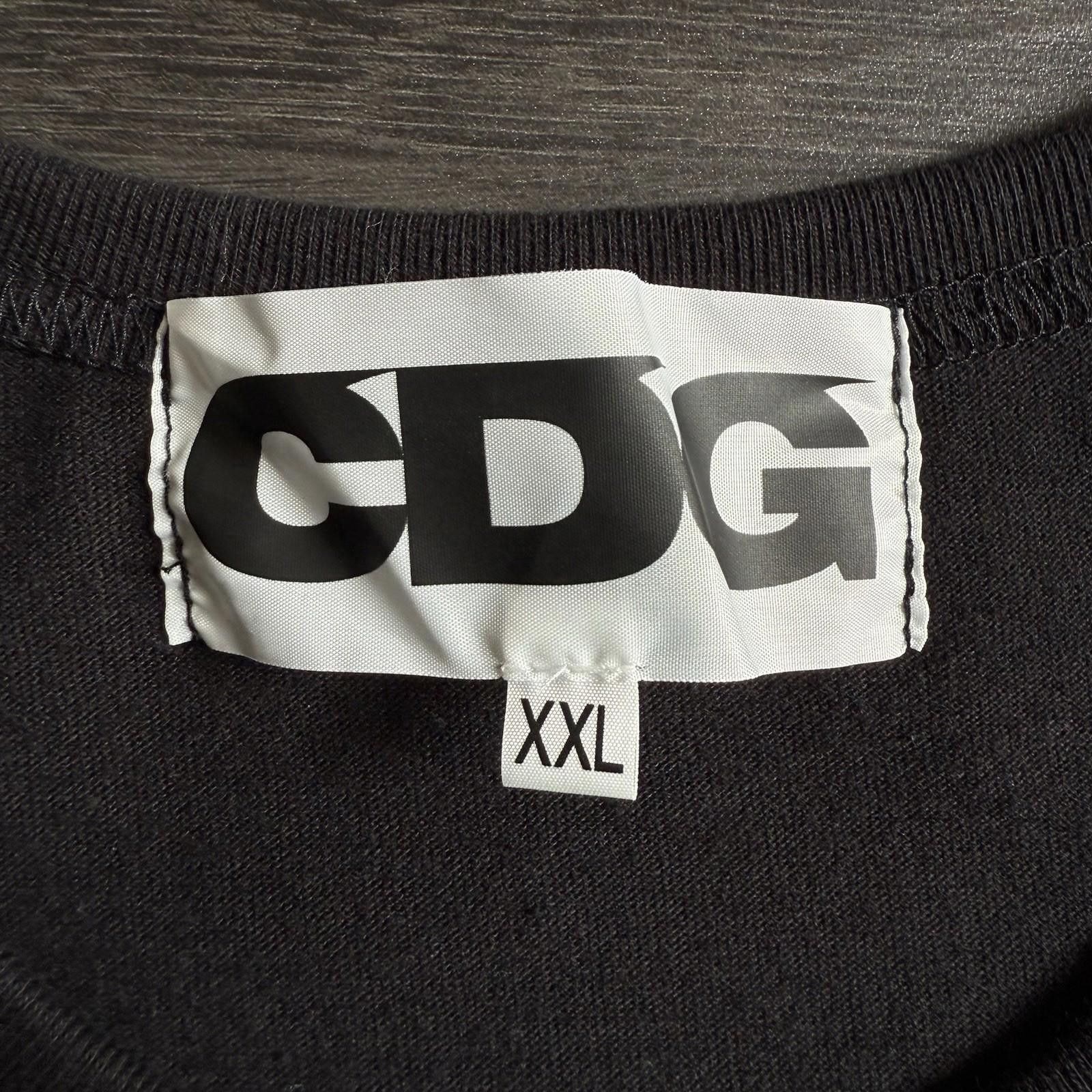 Comme des Garcons Comme Des Garcons CDG Black Logo Tee XXL Size US XXL / EU 58 / 5 - 4 Thumbnail