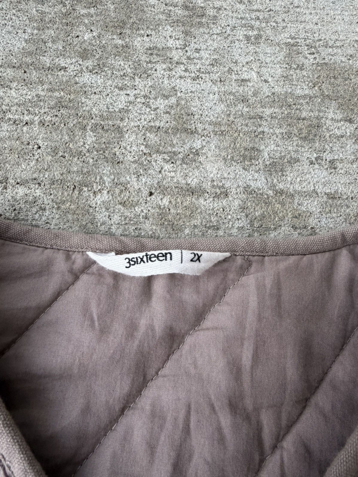 3sixteen 3Sixteen Quilted Tencel Liner Jacket 2XL Size US XXL / EU 58 / 5 - 5 Thumbnail