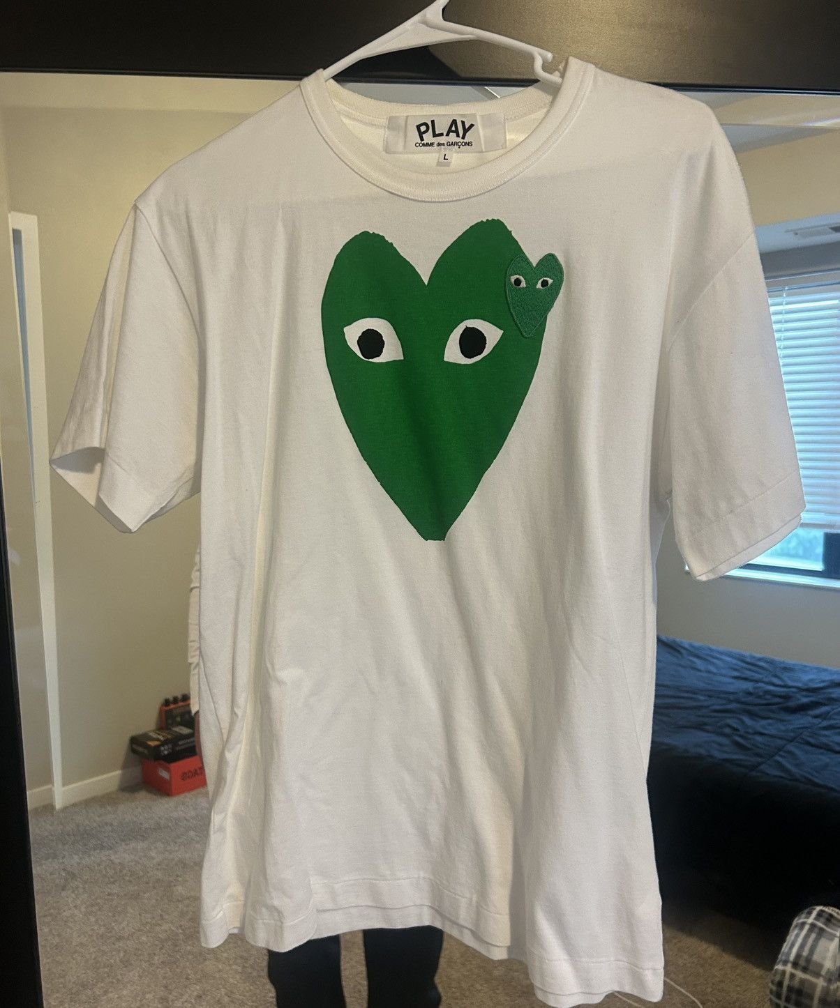 Comme des Garcons PLAY Comme Des Garcons PLAY S/S Tee Size US L / EU 52-54 / 3 - 1 Thumbnail