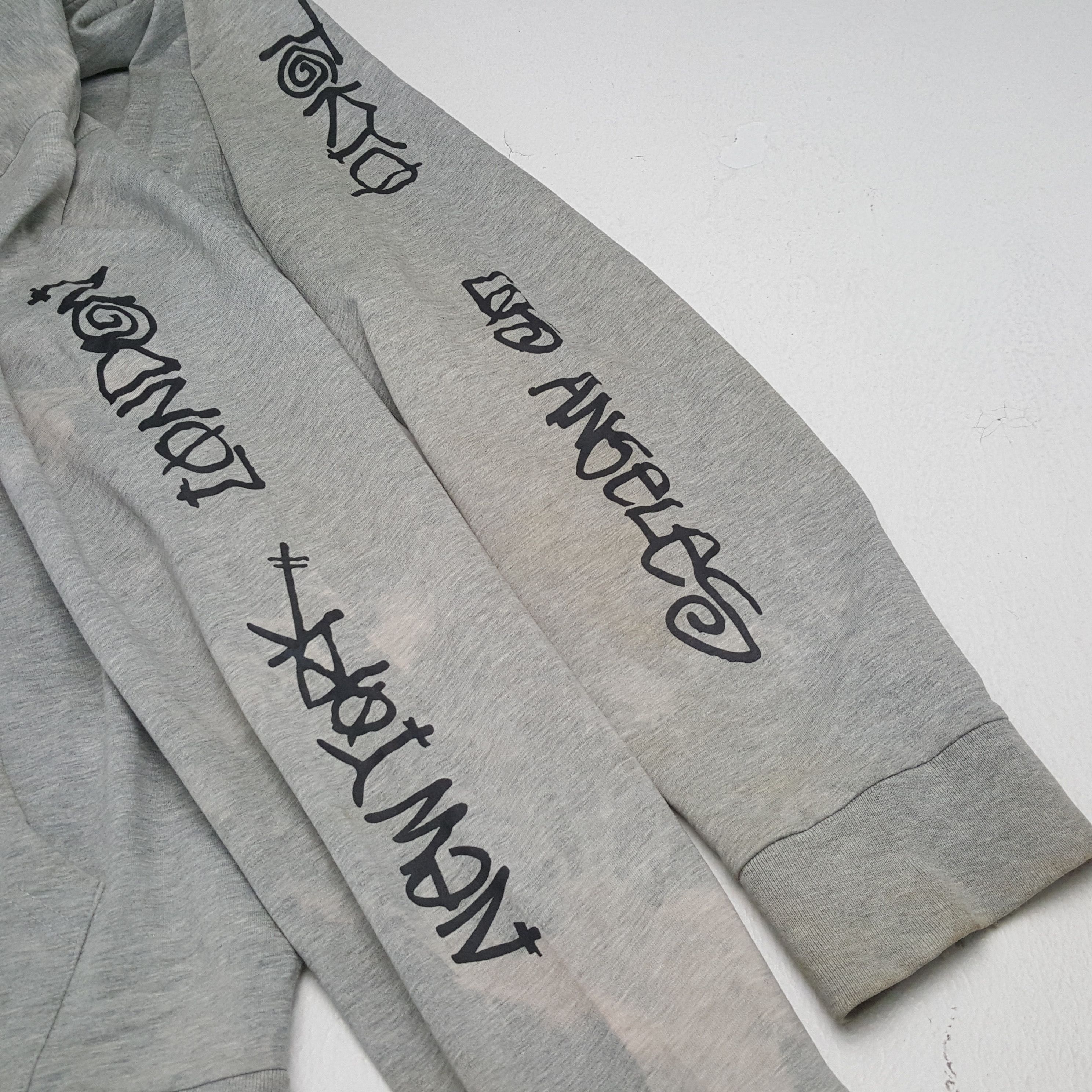 Stussy STUSSY Streetwear Style Custom Art Zipper Hoodies Size US M / EU 48-50 / 2 - 7 Thumbnail
