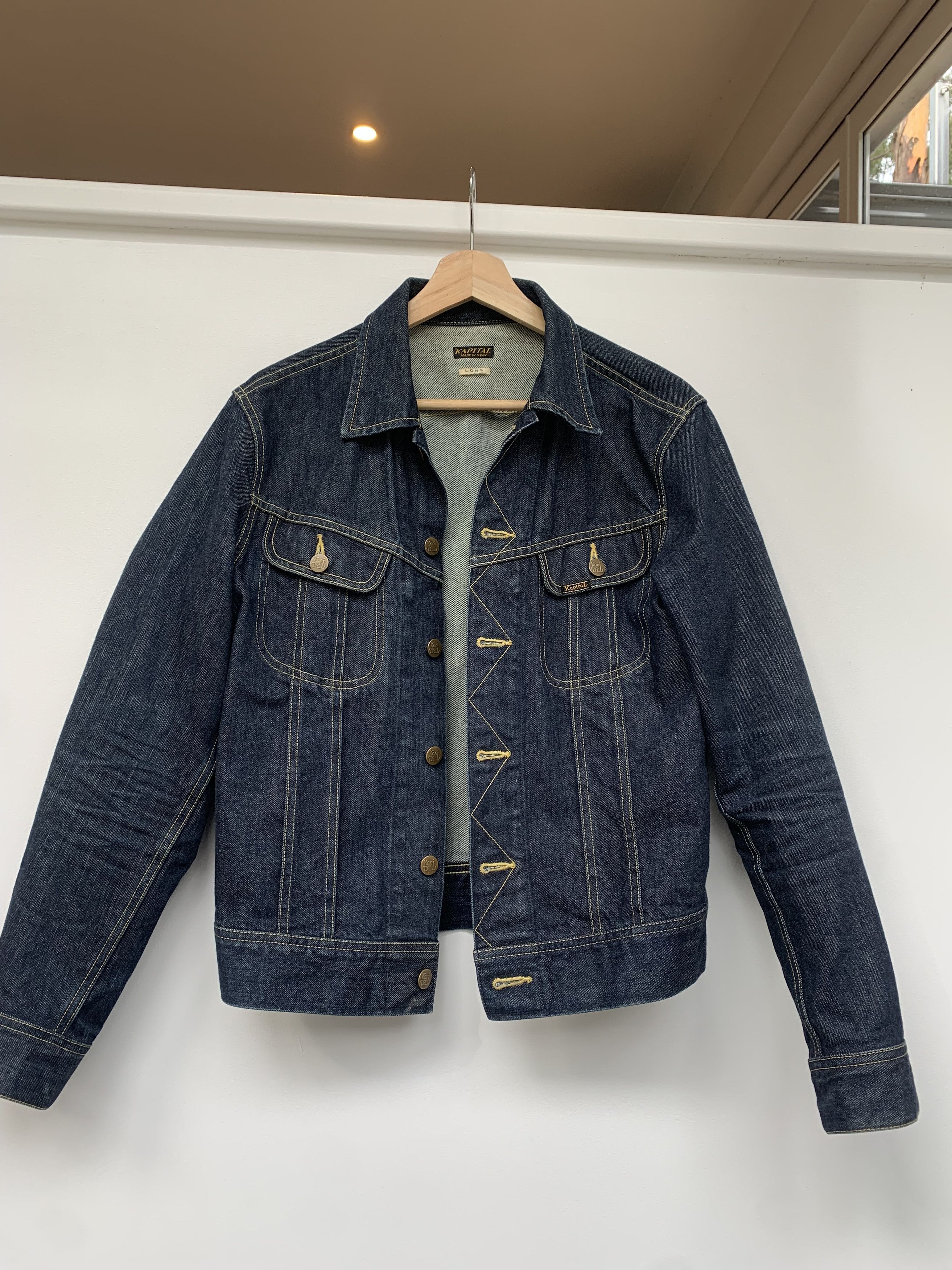 Kapital Kapital Denim Jacket Indigo - Long Varant Size US XS / EU 42 / 0 - 1 Thumbnail