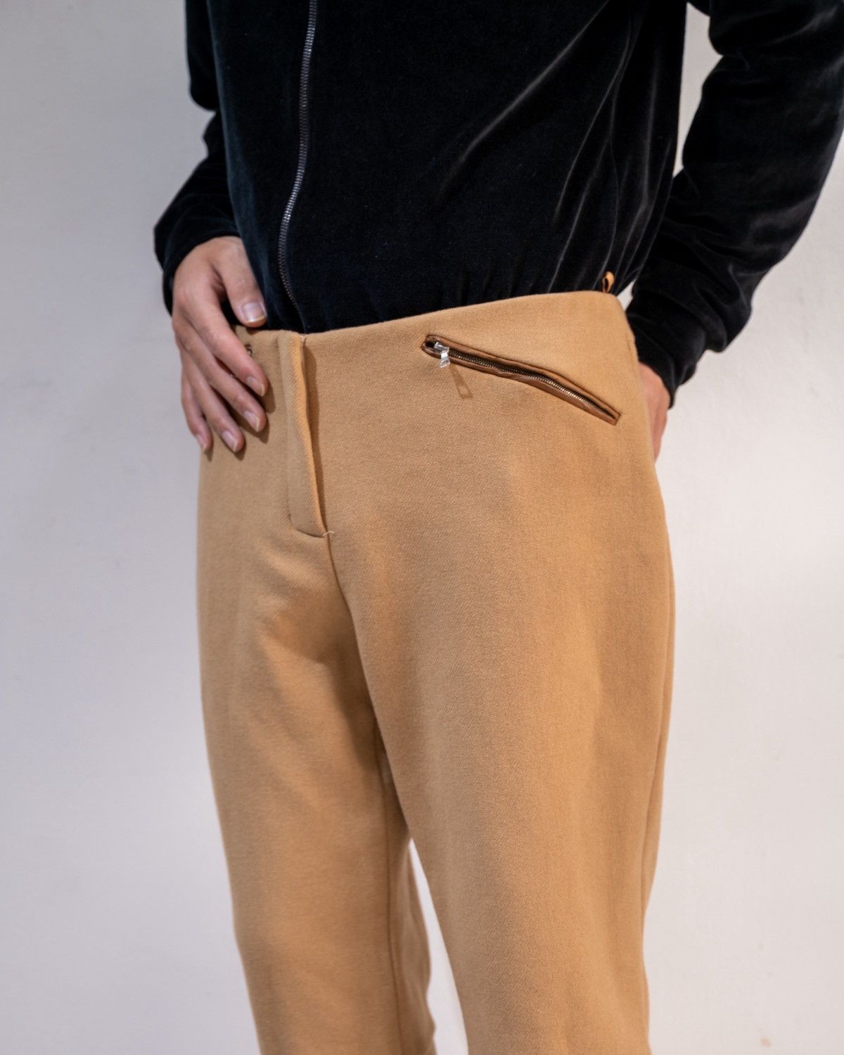 Prada Prada FW2000 technical motorbike wool cropped runway pant Size US 30 / EU 46 - 10 Thumbnail