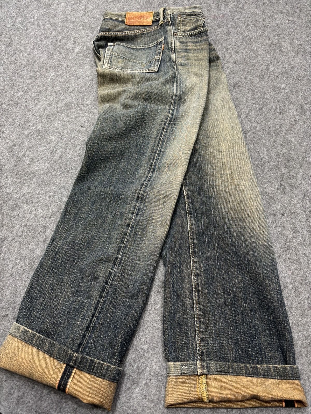 Japanese Brand 💥Insane 90s Mudwash💥Rare Edwin Rusty Selvedge Denim F659 Size US 30 / EU 46 - 20 Thumbnail