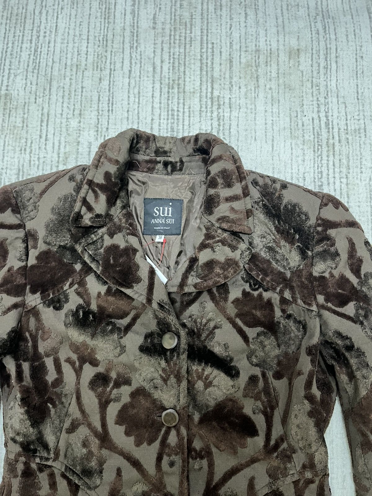 Anna Sui Vintage 80s made in italy anna sui fur jacket Size XS / US 0-2 / IT 36-38 - 6 Thumbnail