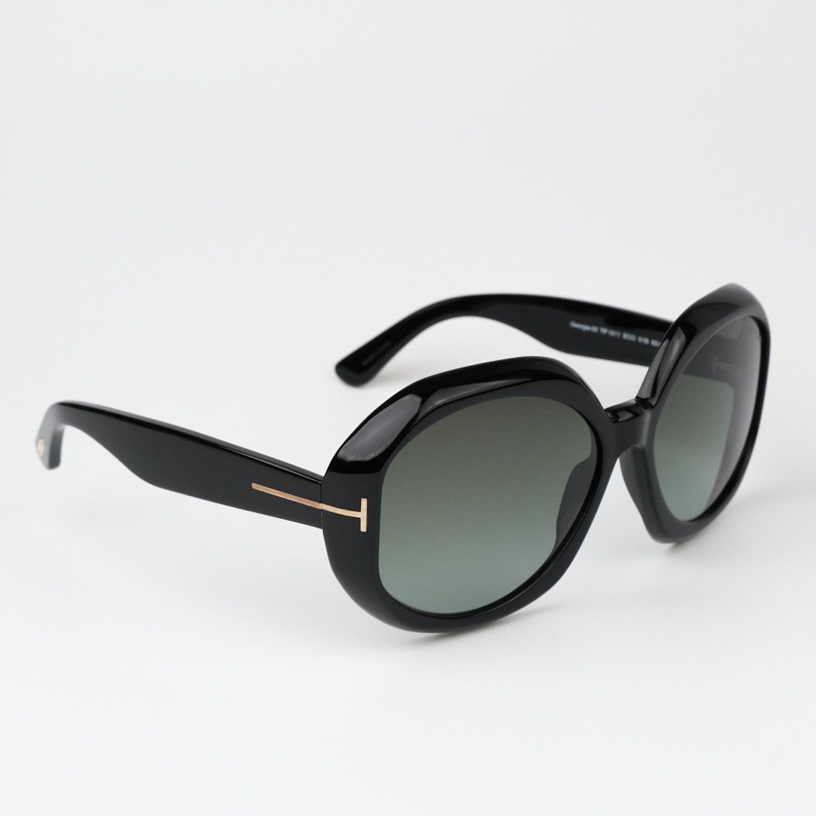 Tom Ford NEW Tom Ford FT1011/S 01B GEORGIA-02 Oversized Sunglasses Size ONE SIZE - 4 Thumbnail