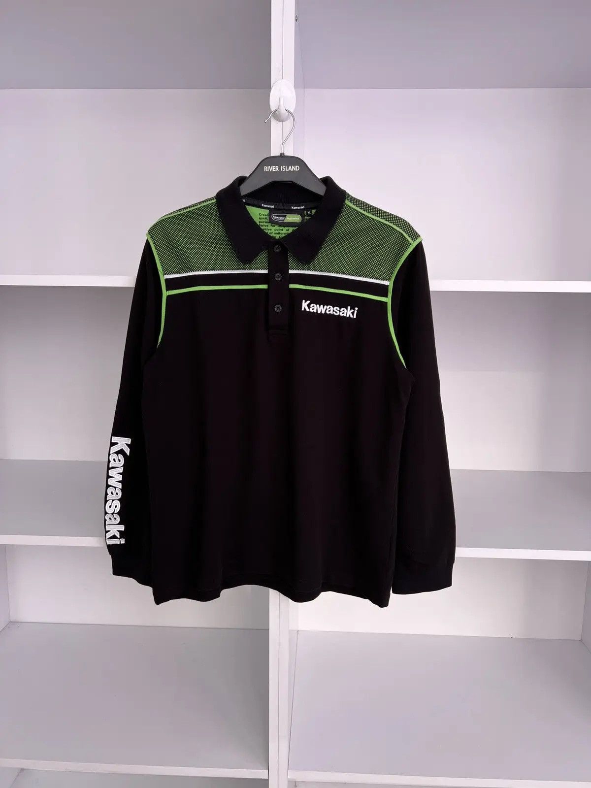 Vintage Vintage Kawasaki Racing Team Long Sleeve T-Shirt Size US L / EU 52-54 / 3 - 3 Thumbnail