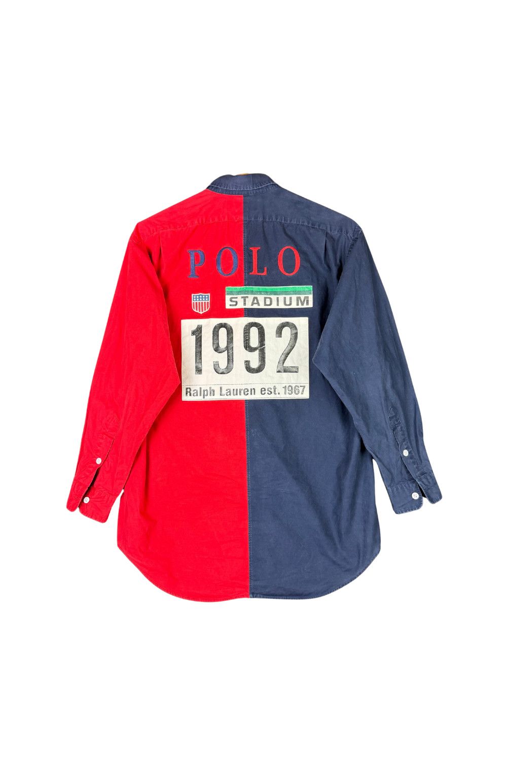 Polo Ralph Lauren [TRUE OG 1992] Polo Stadium P-Wing Polo SS92 - Collector Size US S / EU 44-46 / 1 - 1 Thumbnail