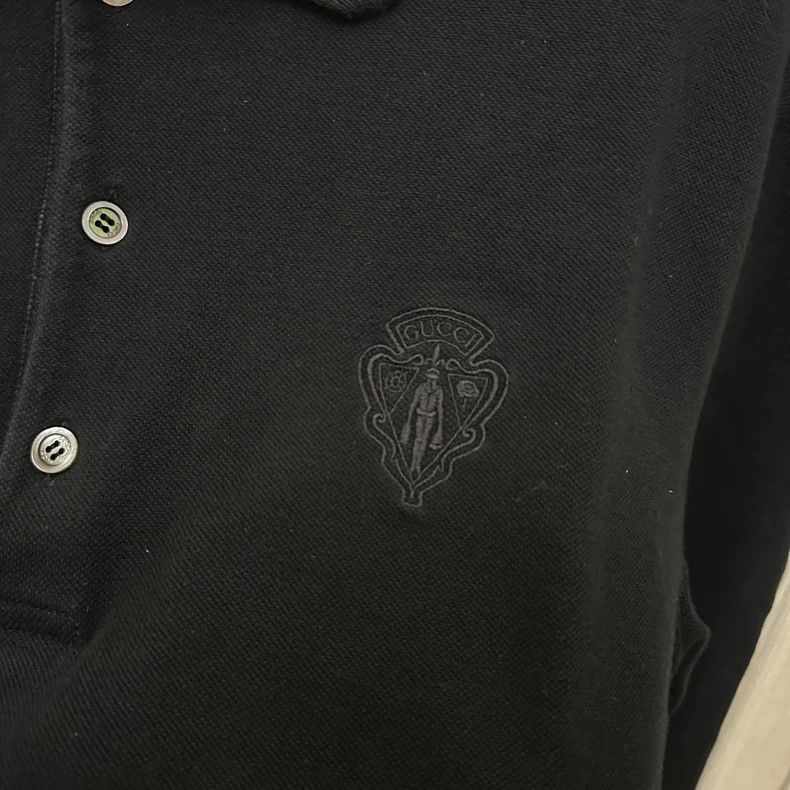 Gucci Gucci Long-sleeved polo shirt 2502-Nextarrow Size US M / EU 48-50 / 2 - 3 Thumbnail