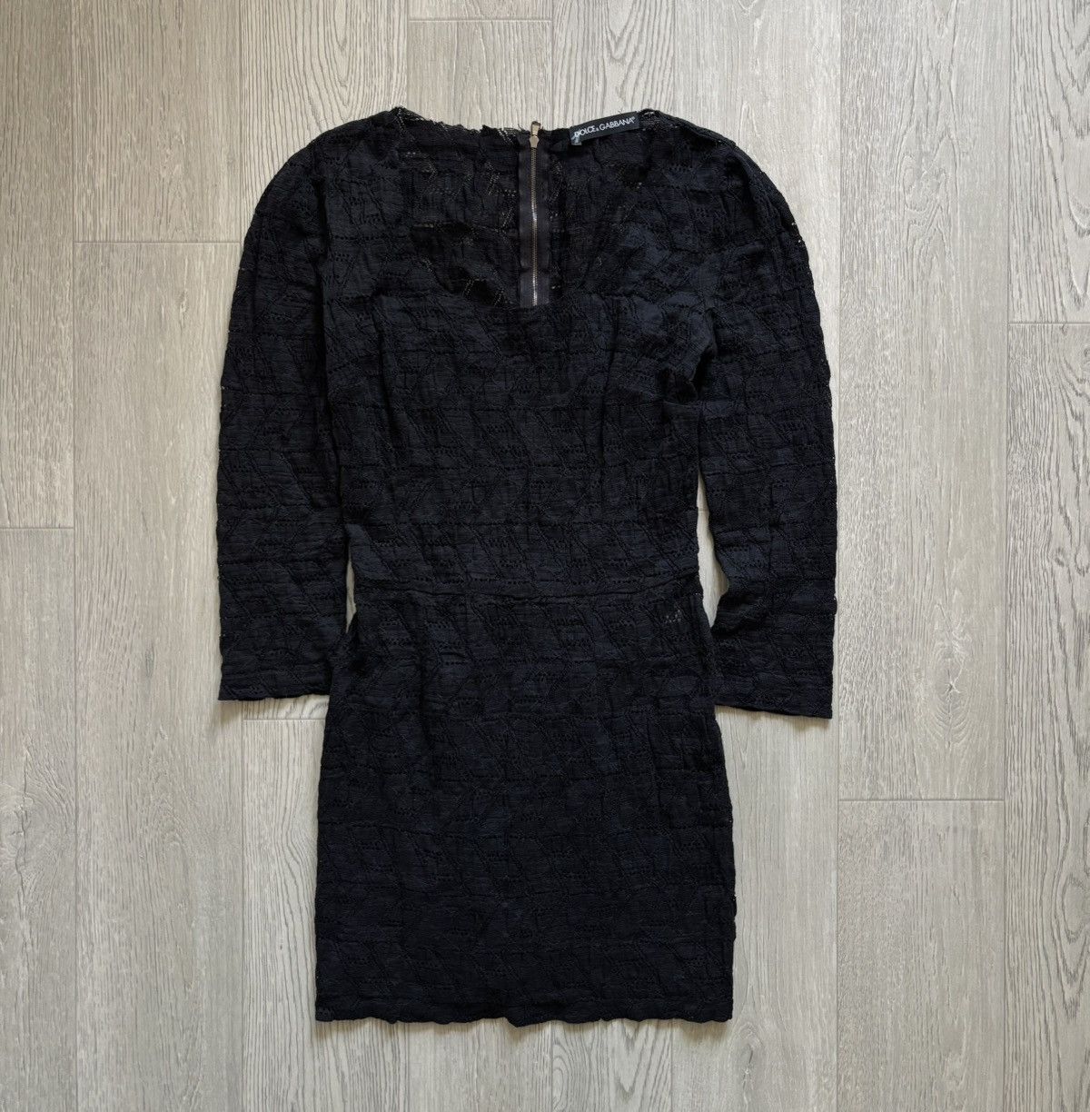 Dolce & Gabbana Vintage Dolce Gabbana Zip Mesh Dress Size XS / US 0-2 / IT 36-38 - 1 Thumbnail
