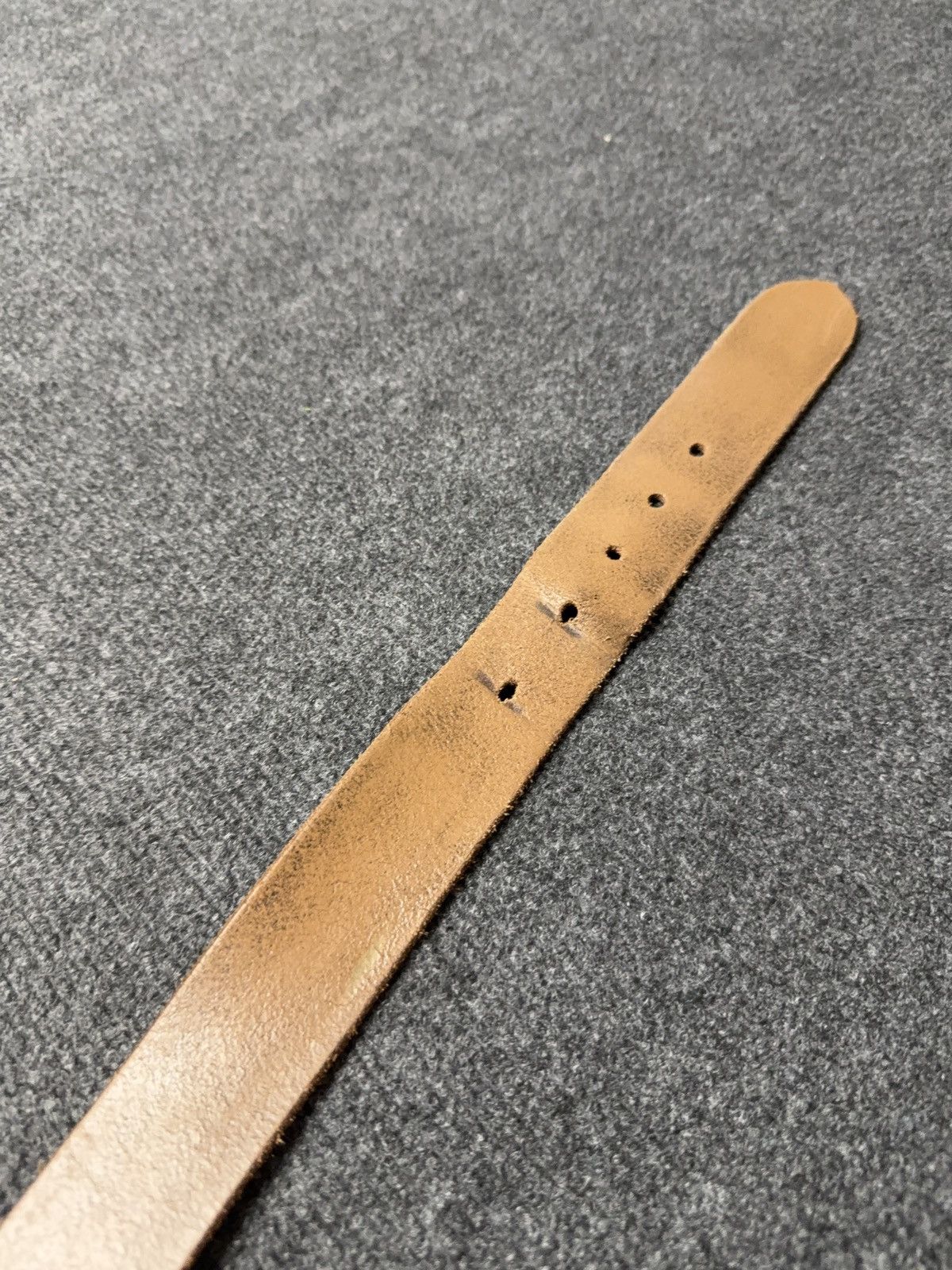 Levi's Levi’s Cowboy 00s Brown Leather Belt Classic Metal Buckle Size ONE SIZE - 11 Thumbnail