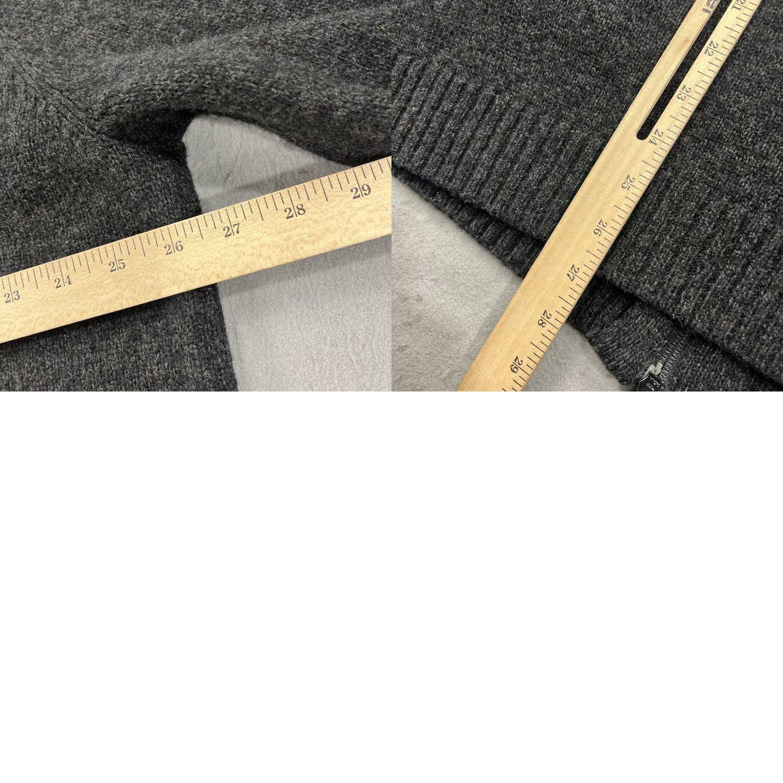 Vintage VINTAGE Woolrich Sweater Mens 2XL Gray Full Zip Mock Neck Pockets Knit Wool Polyester Size US XXL / EU 58 / 5 - 8 Thumbnail